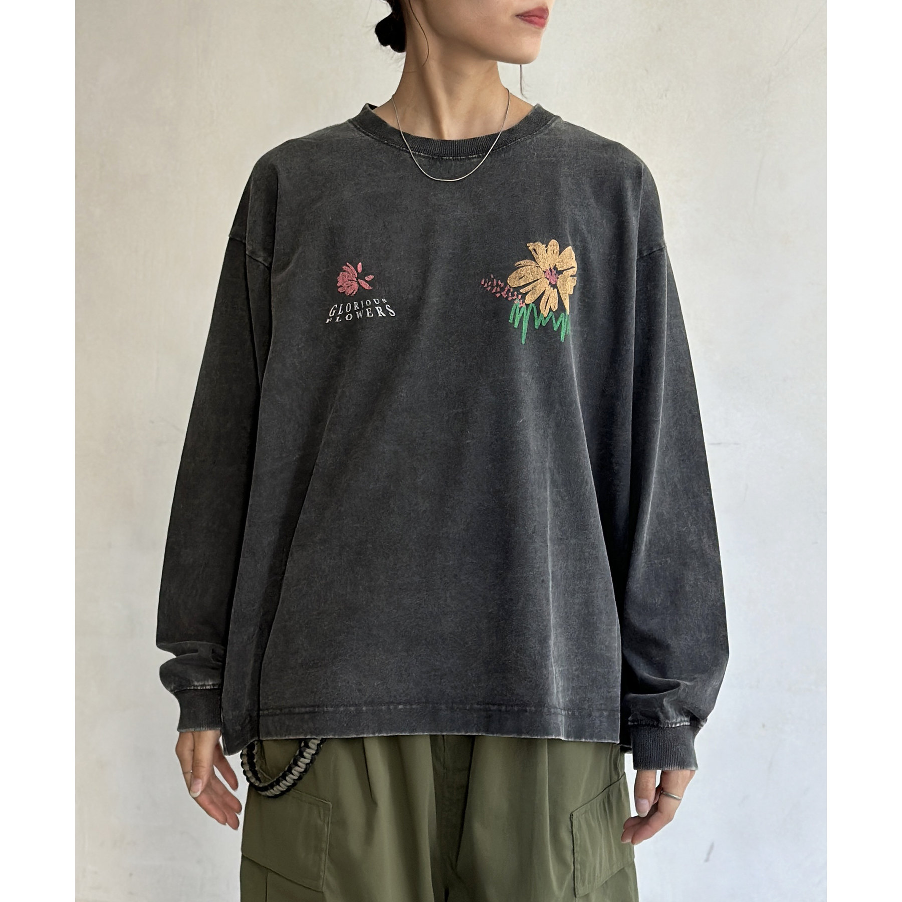 Rhude ヴィンテージ加工 ロンT Rhude ヴィンテージ加工 ロンT Rhude ヴィンテージ加工 ロンT