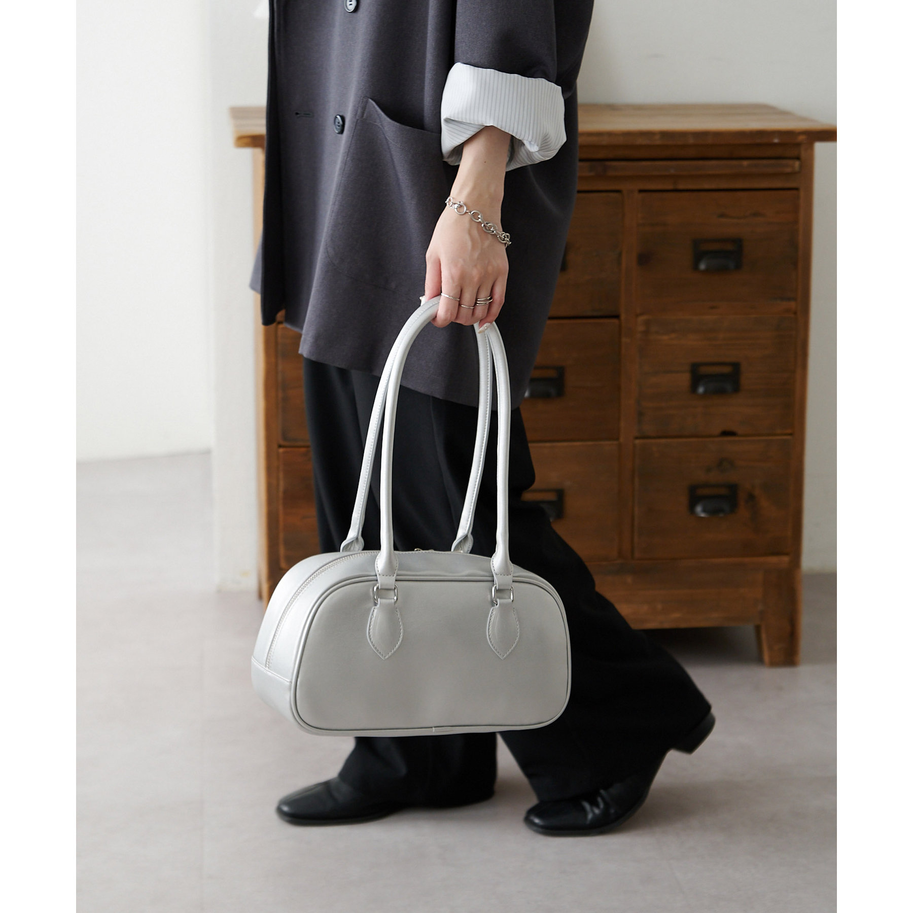 ロングハンドルボストンバッグ | ファッション通販サイト NUGU