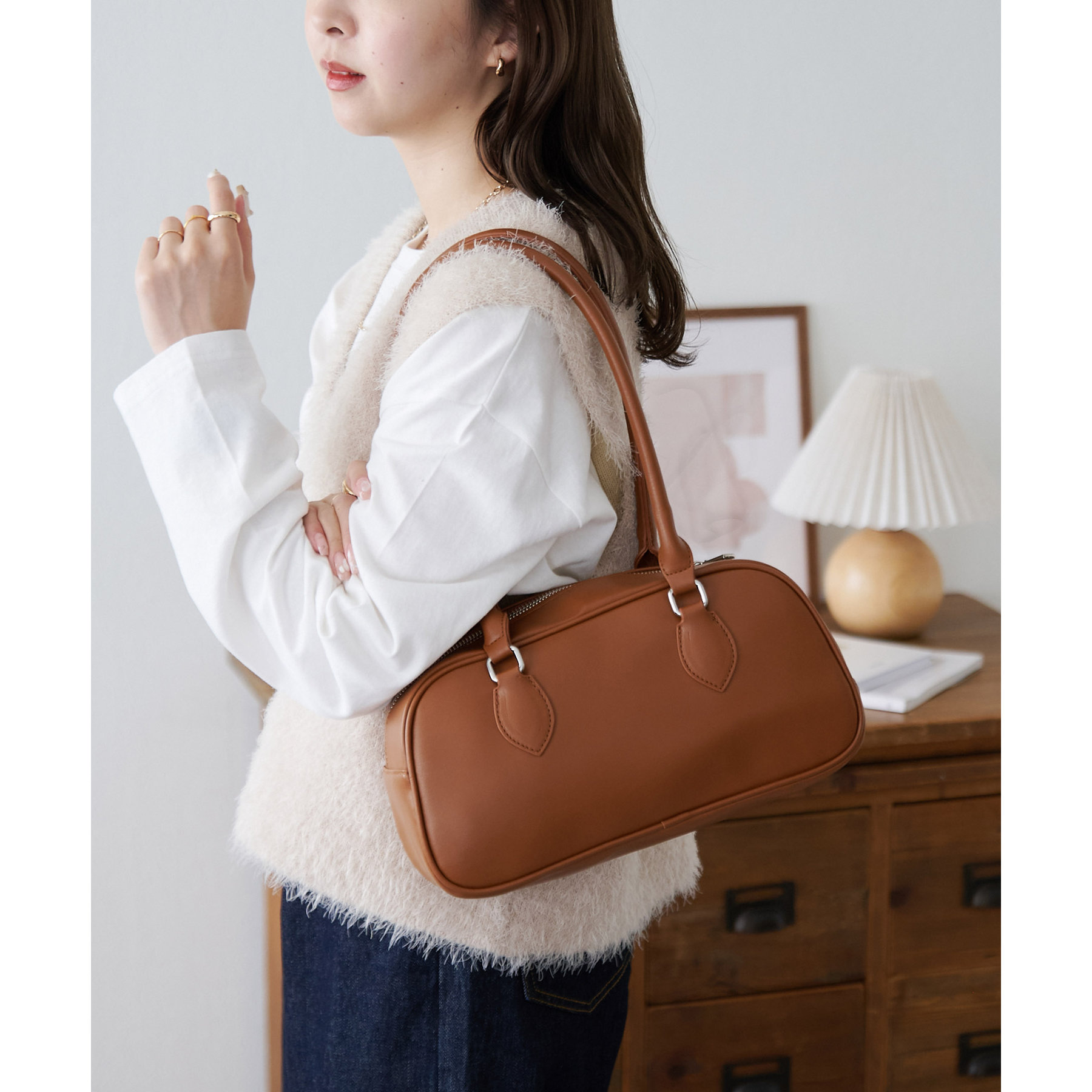 バッグ Dona VitaFelice ハンドバッグ レディース 2way ショルダーバッグ