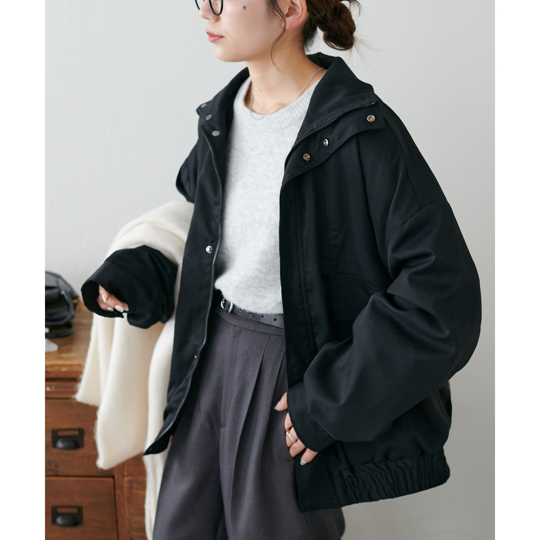 ユニセックス】カルゼスタンドブルゾン | ファッション通販サイト NUGU