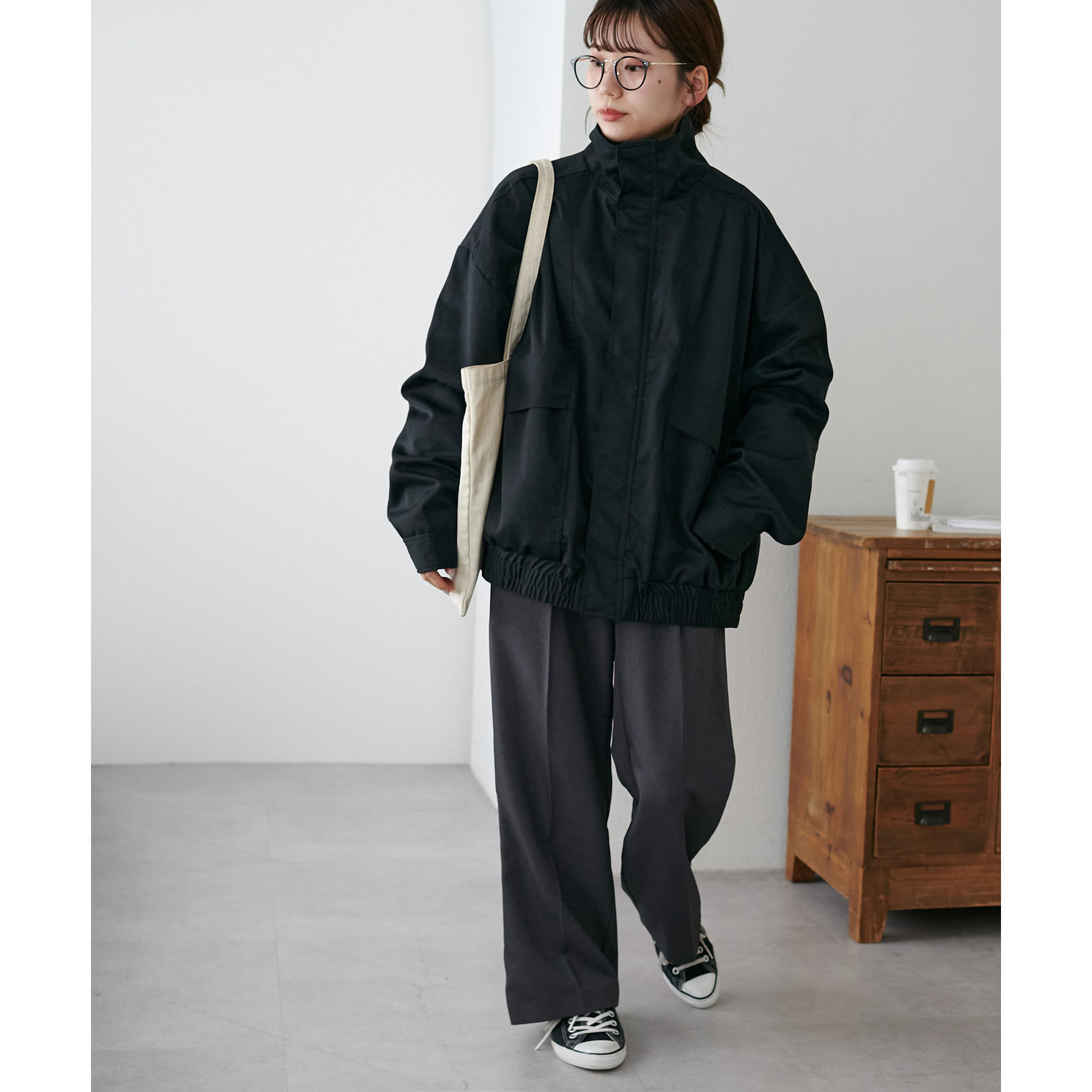 ユニセックス】カルゼスタンドブルゾン | ファッション通販サイト NUGU