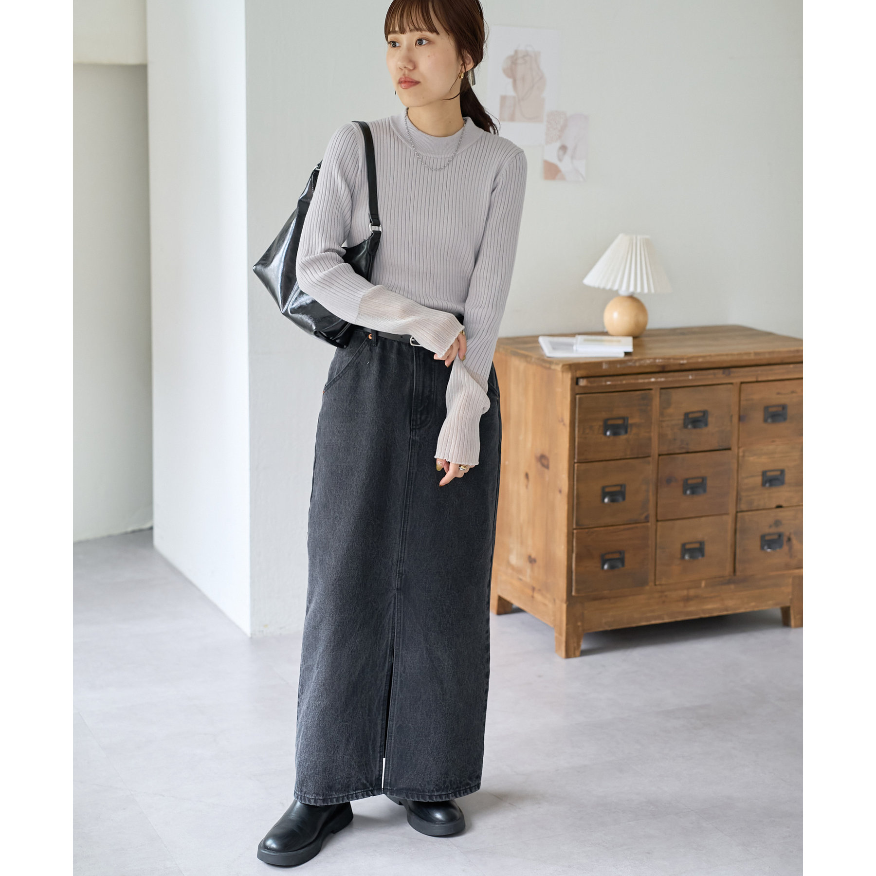 新色追加！》【WEB限定】シアー袖切替プルオーバー | ファッション通販