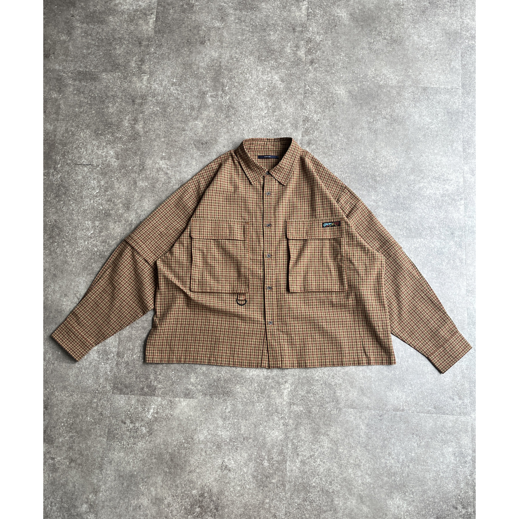 デタッチャブルチェックフィッシングシャツ | ファッション通販