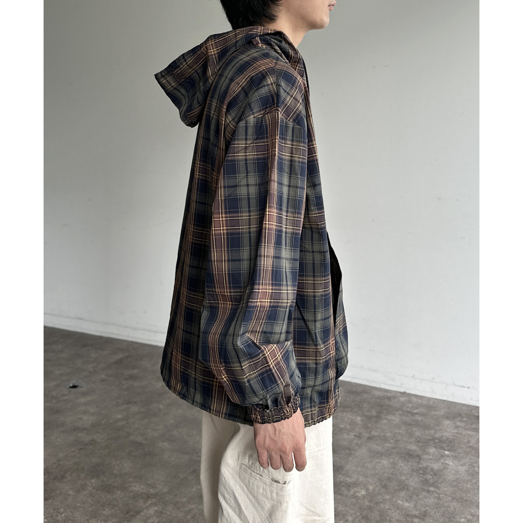 ジャケット・アウター TROOPER SMOCK COTTON TWILL PLAID PRINT TROOPER SMOCK COTTON TWILL PLAID PRINT