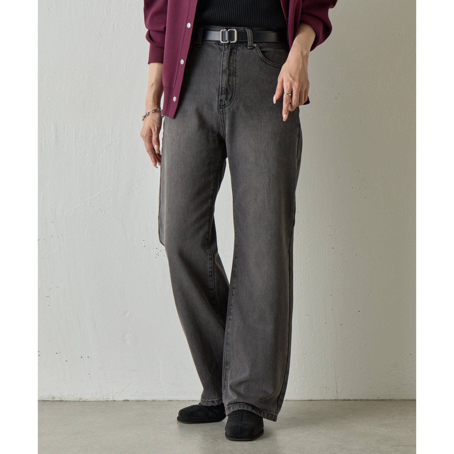 セットアップ対応】ルーズストレートデニム | ファッション通販サイト NUGU