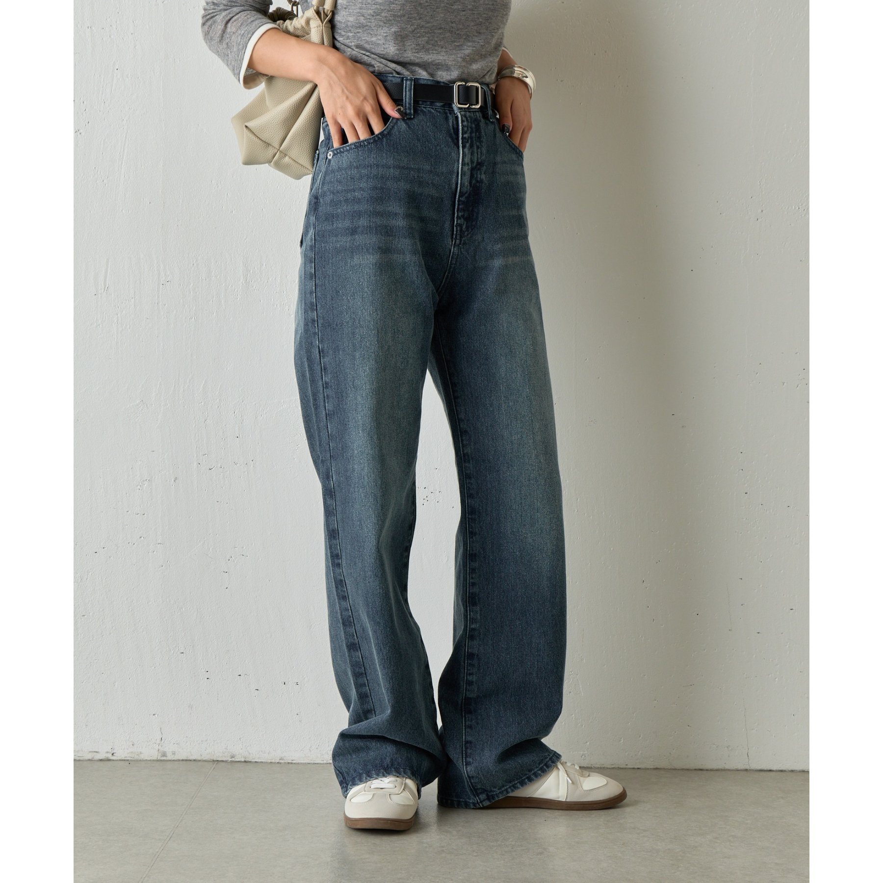 セットアップ対応】ルーズストレートデニム | ファッション通販サイト NUGU