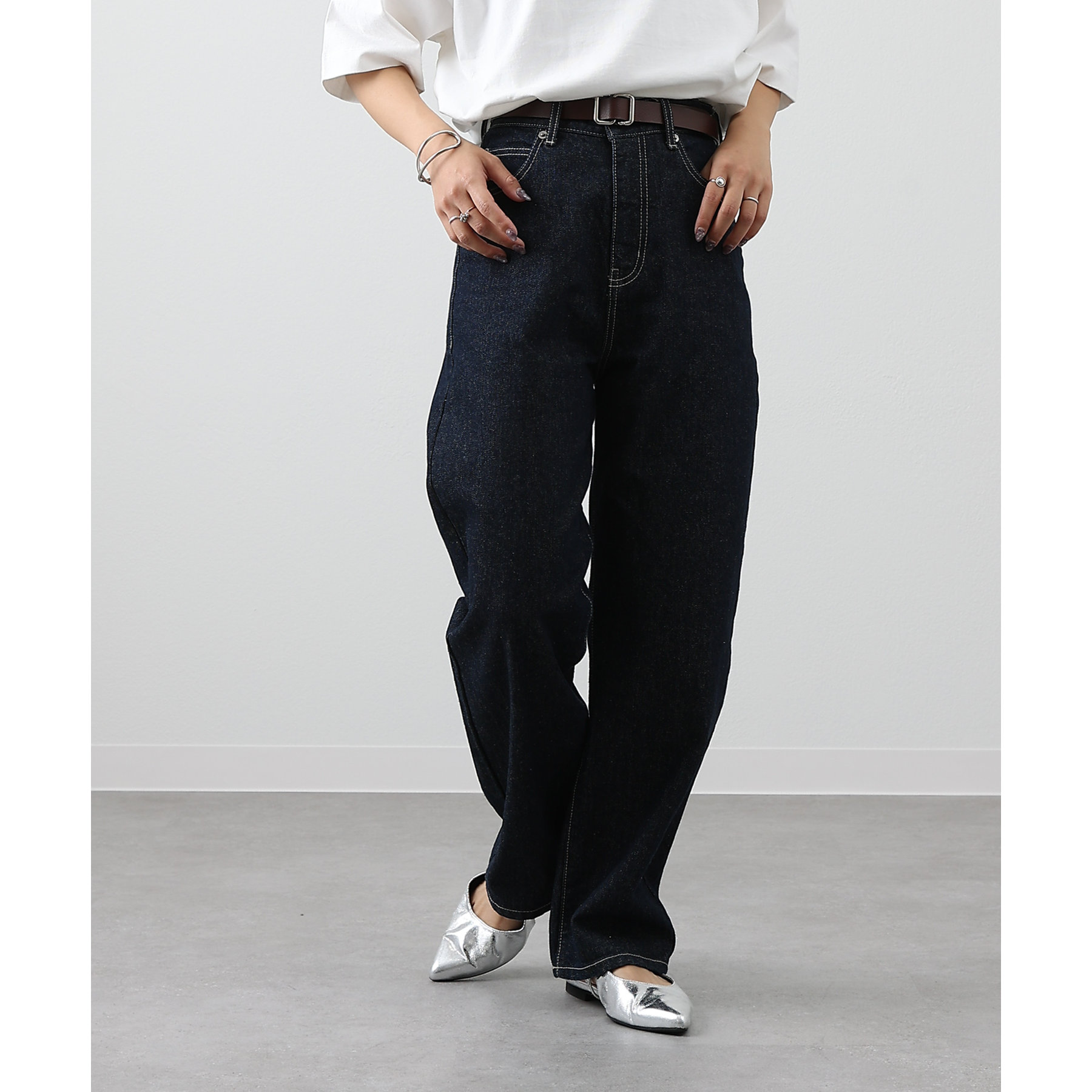 セットアップ対応】ルーズストレートデニム | ファッション通販サイト NUGU