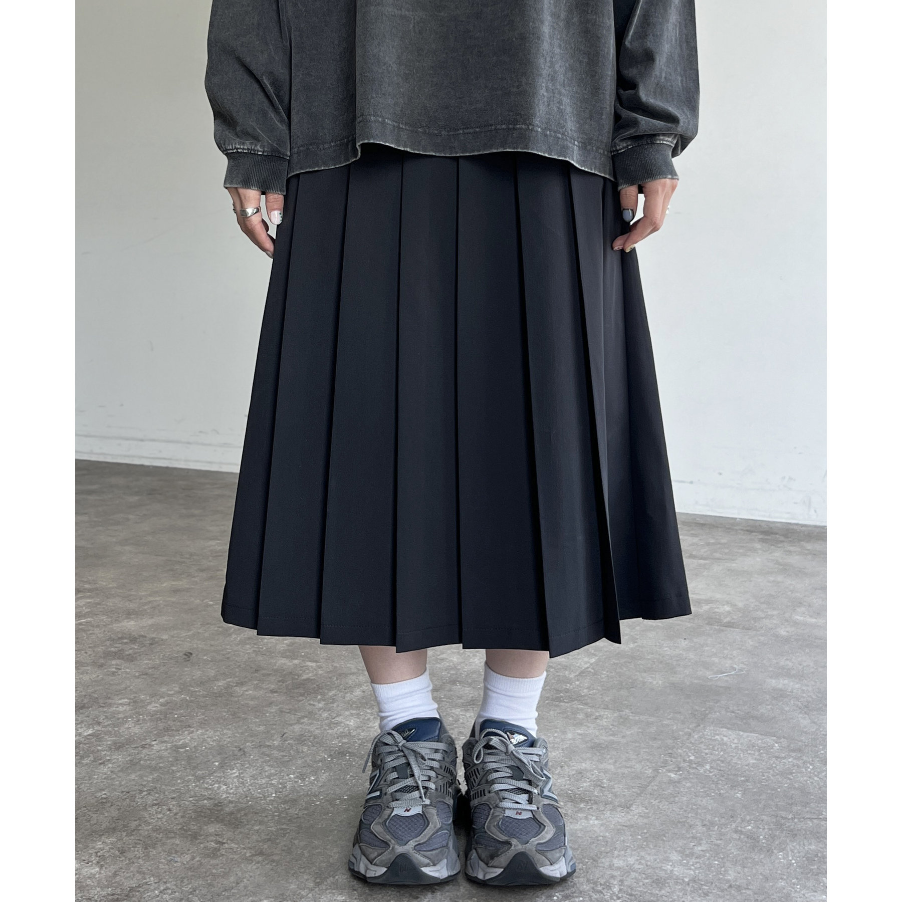 プリーツミディスカート | ファッション通販サイト NUGU