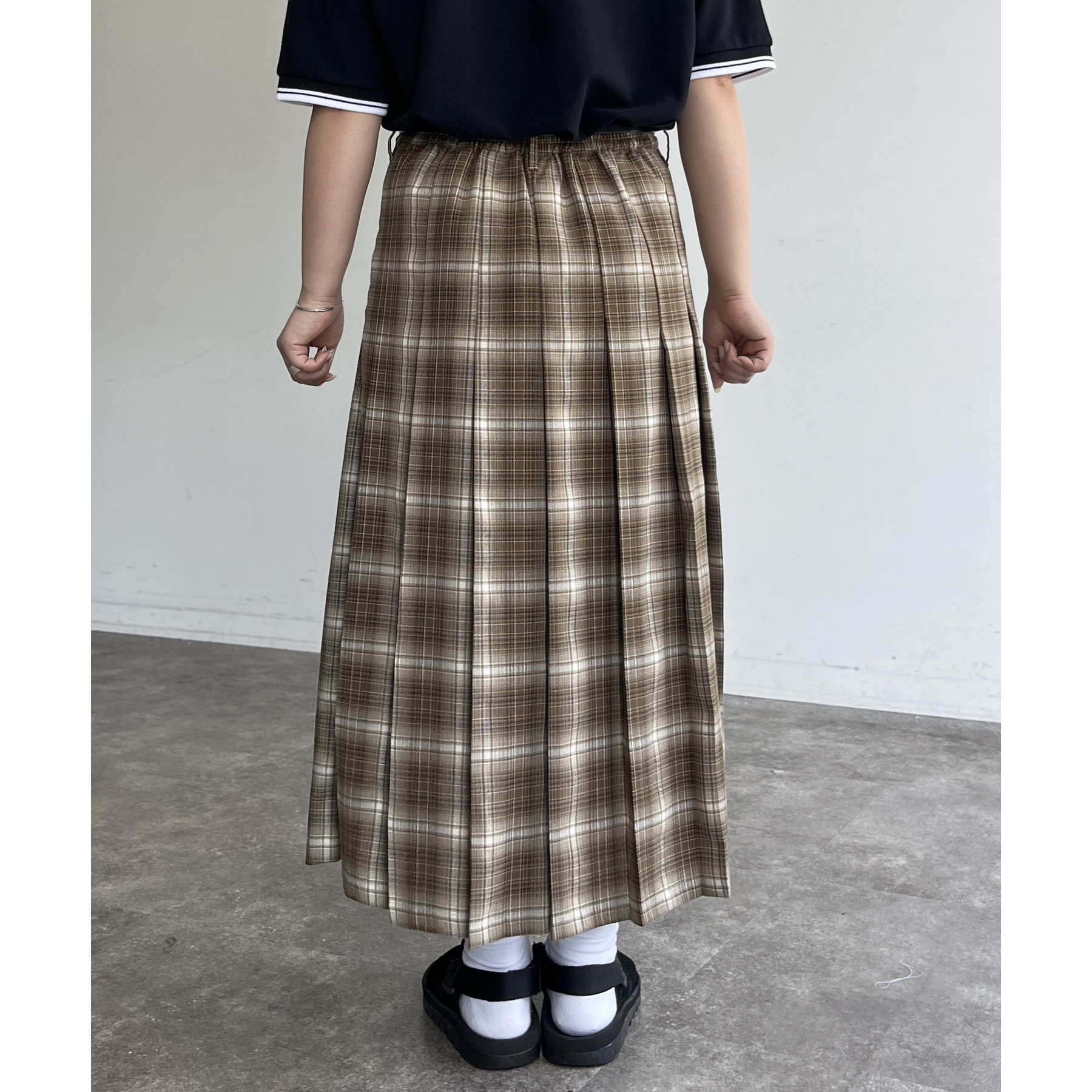 プリーツミディスカート | ファッション通販サイト NUGU