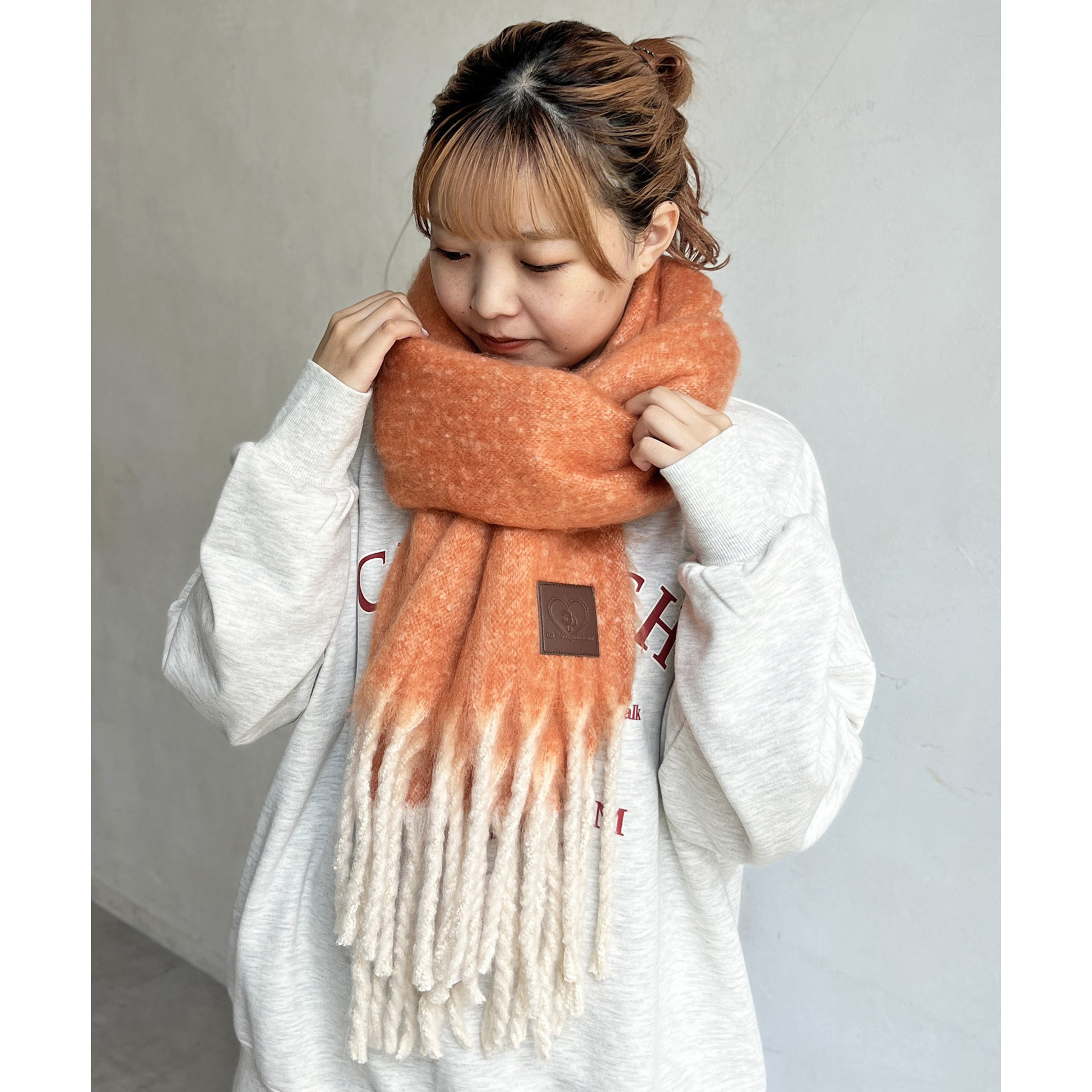 ふわふわバルキーマフラー | ファッション通販サイト NUGU