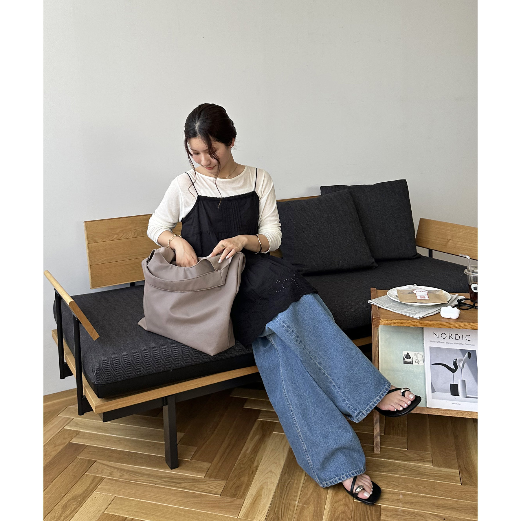 RUDiorトートバッグ DIOR | Dior Book Tote バッグ ラージ トワル ドゥ ジュイ エン