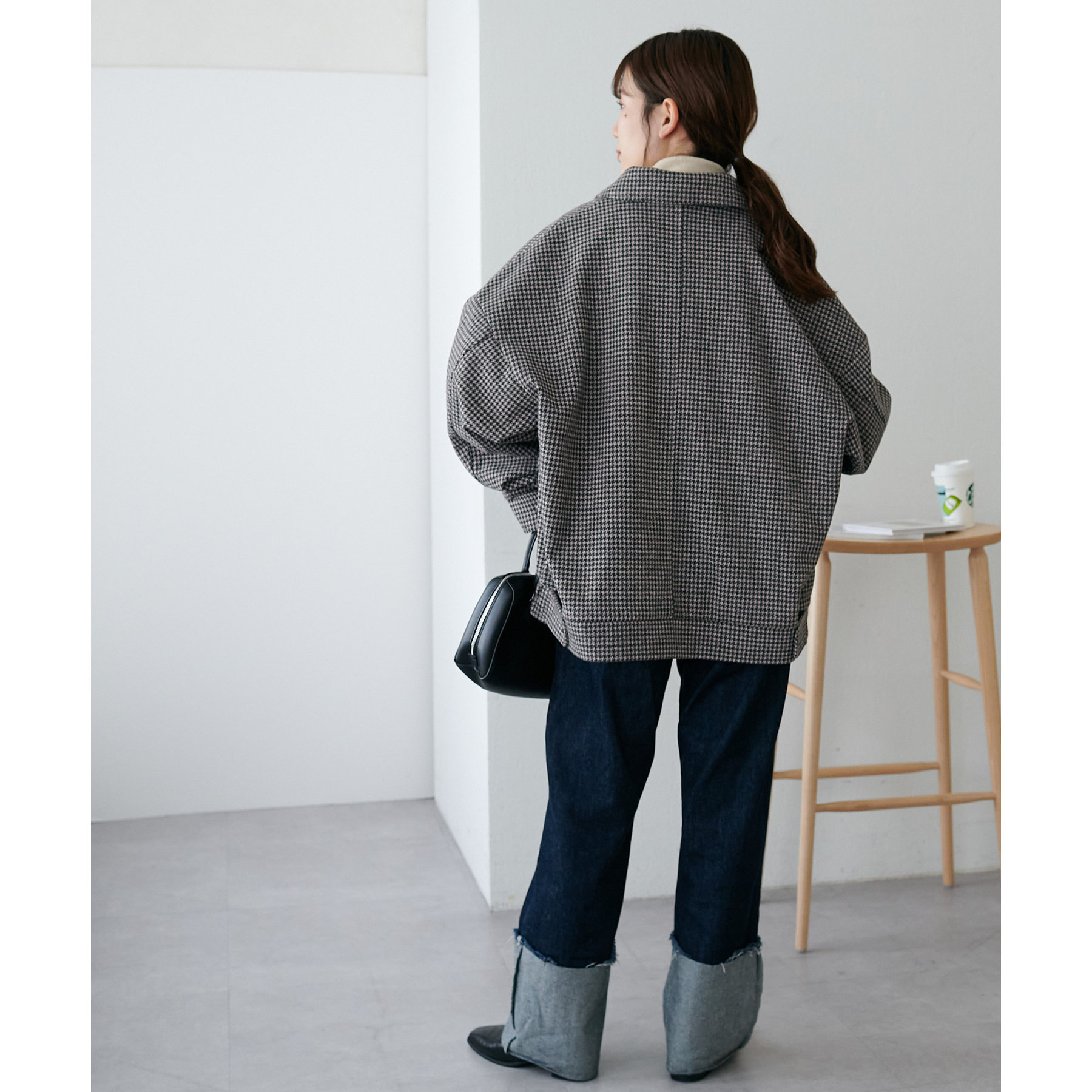 ユニセックス　中空糸スタンドジップブルゾン　ディスコート ユニセックス/WEB限定】中空糸スタンドジップブルゾン | ファッション