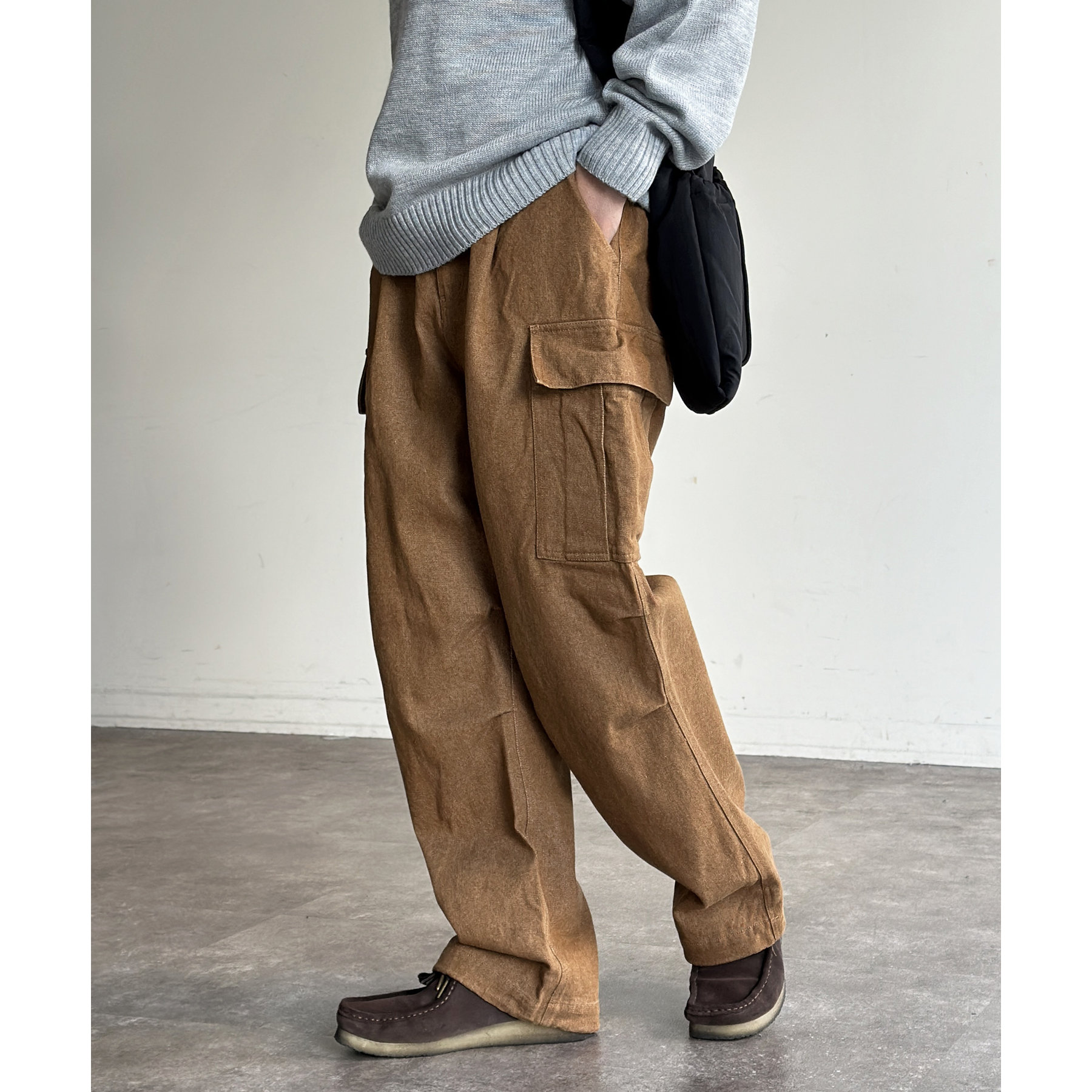 カラーデニムカーゴパンツ | ファッション通販サイト NUGU