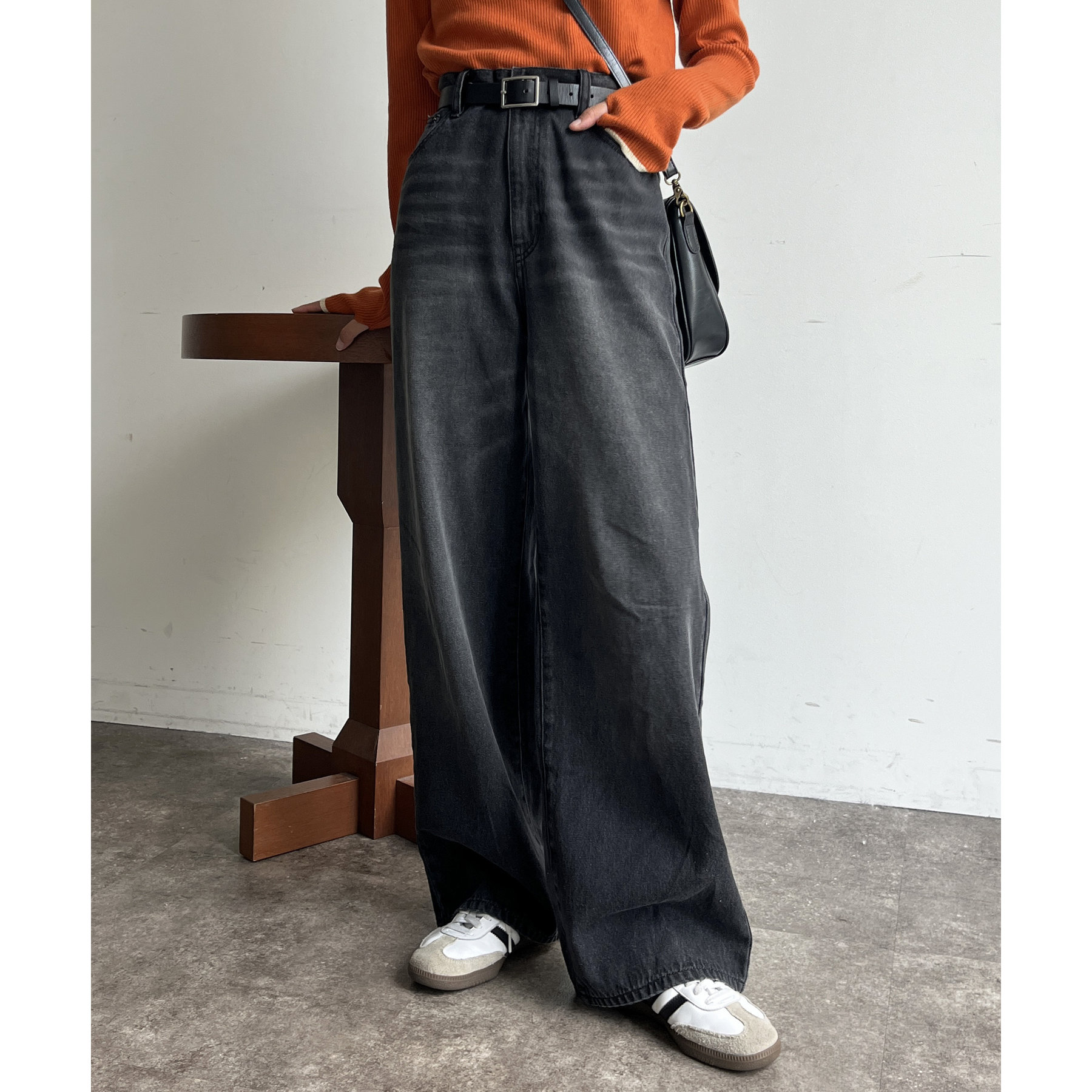 ハイウエストストレートデニム | ファッション通販サイト NUGU