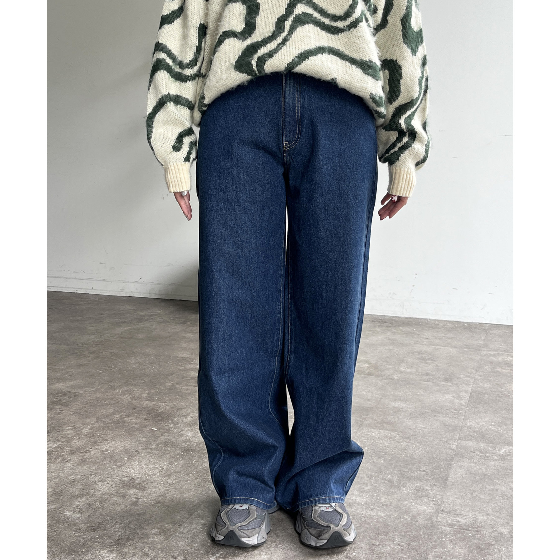 ハイウエストストレートデニム | ファッション通販サイト NUGU