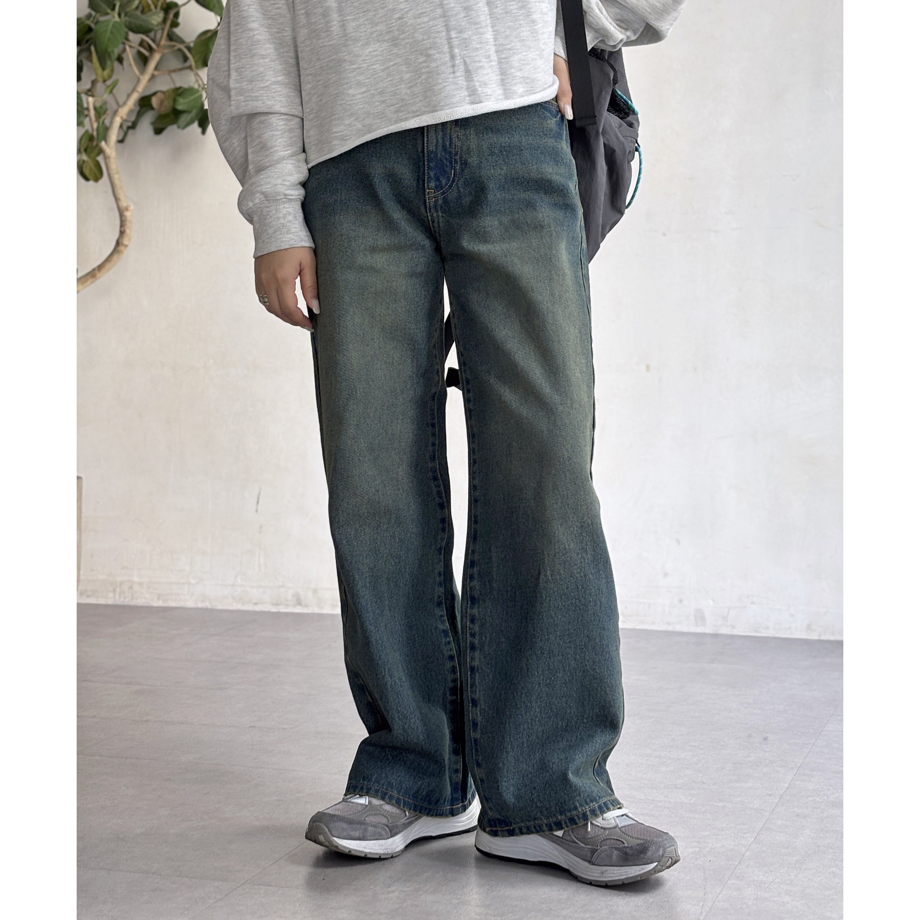 willfully  今期　ハイウエストストレートデニム willfully 今期 ハイウエストストレートデニム