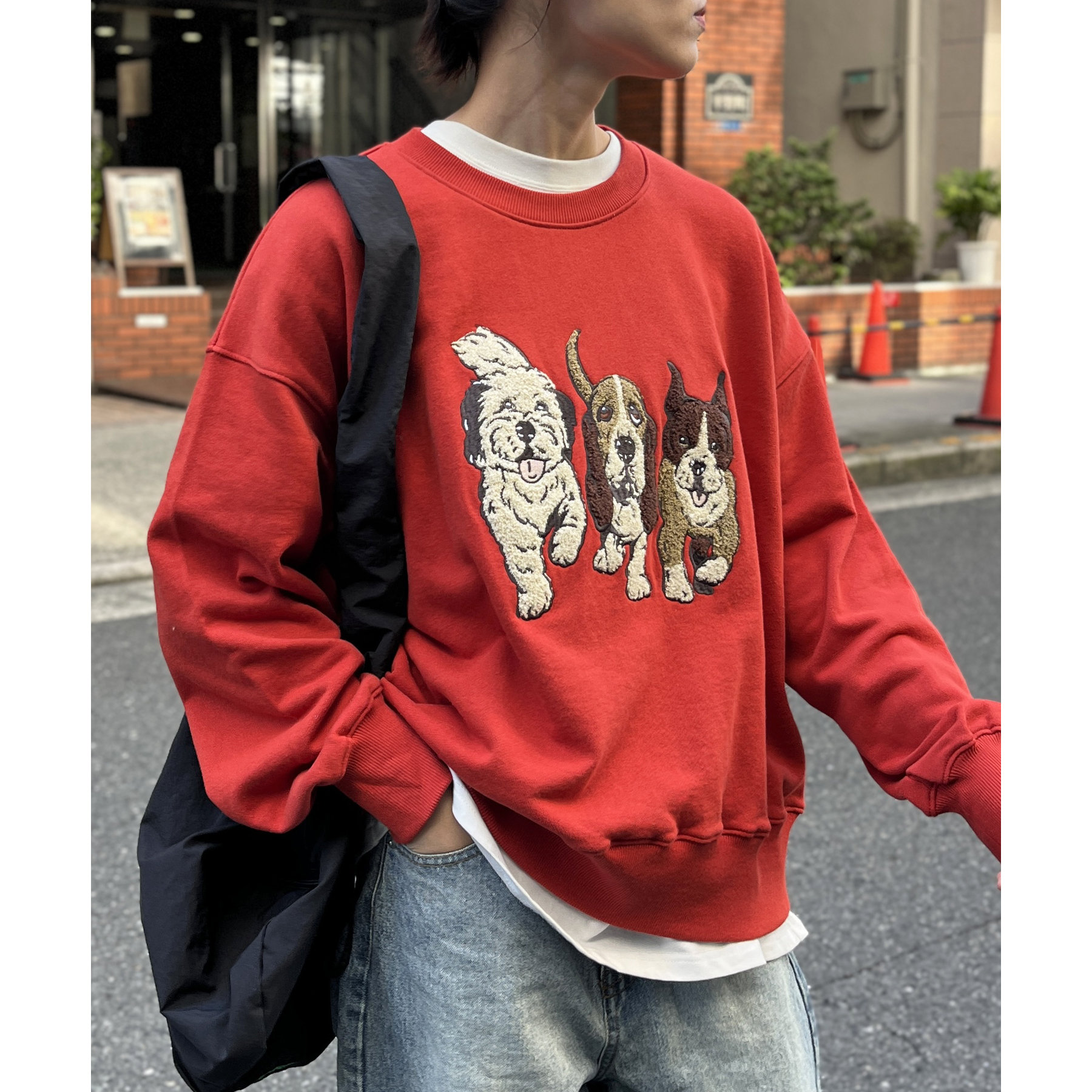 アソート裏起毛サガラ刺繍スウェット | ファッション通販サイト NUGU