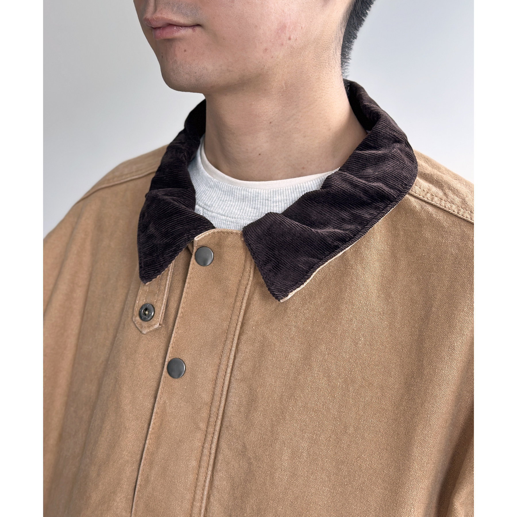 【購入時15,000円】コーデュロイ襟 ジャケット 襟コーデュロイワークジャケット | ファッション通販サイト NUGU