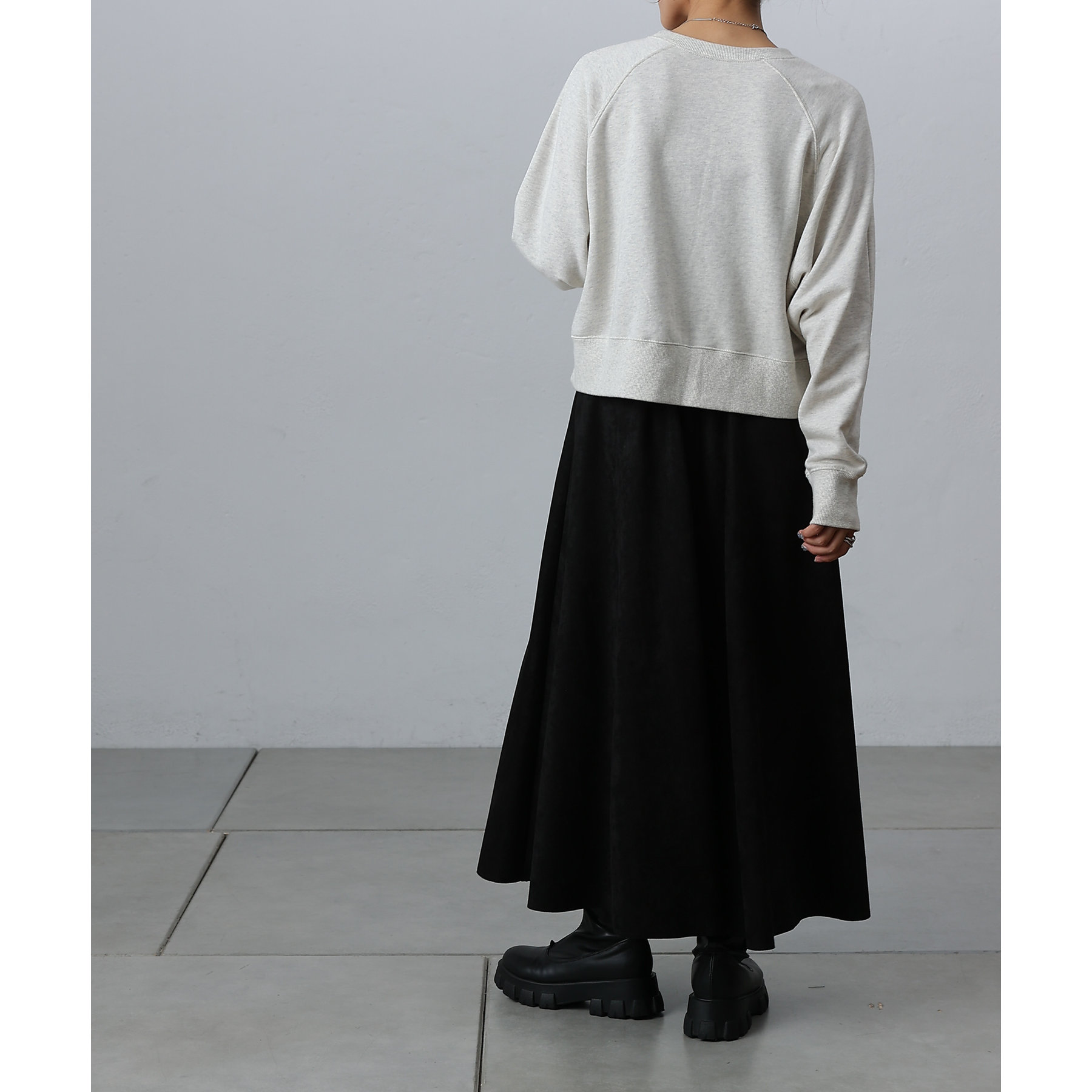 シンセティックスエードアシメスカート | ファッション通販サイト NUGU