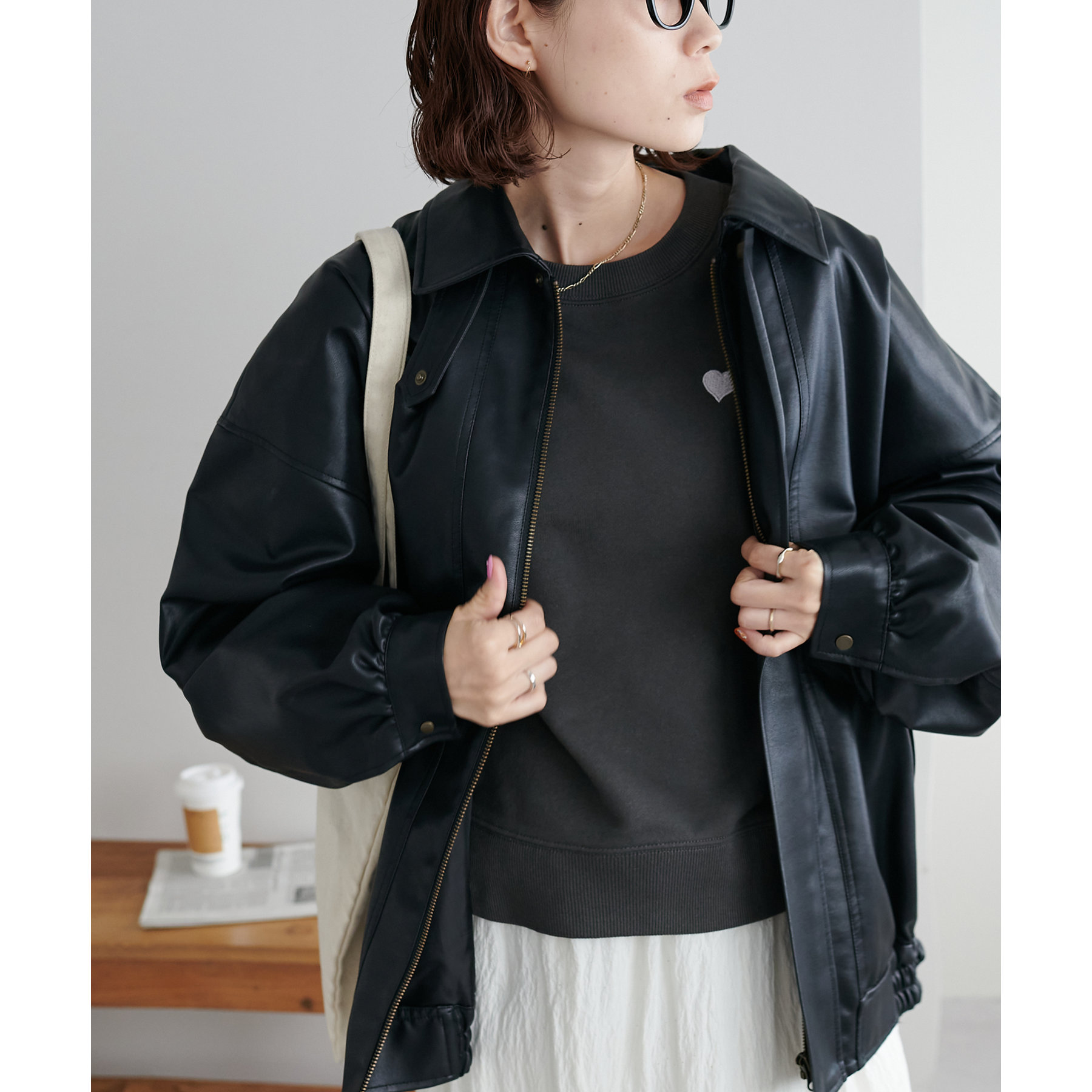WEB限定/新色追加】ハート刺繍スウェット | ファッション通販