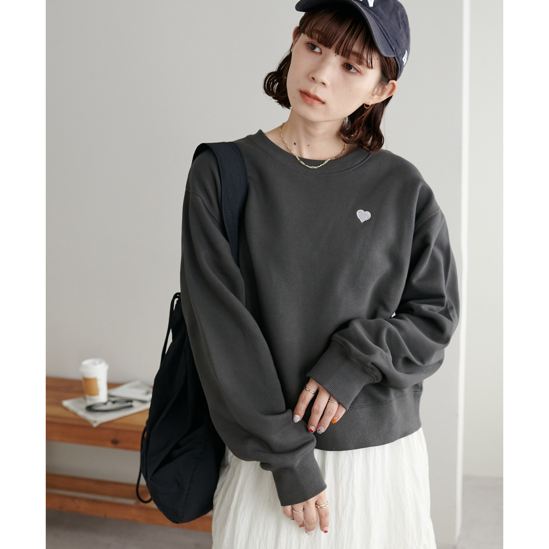 NKNIT ハートスウェット サイズ0 正規品 2025年最新】nknit ハート スウェットの人気アイテム - メルカリ