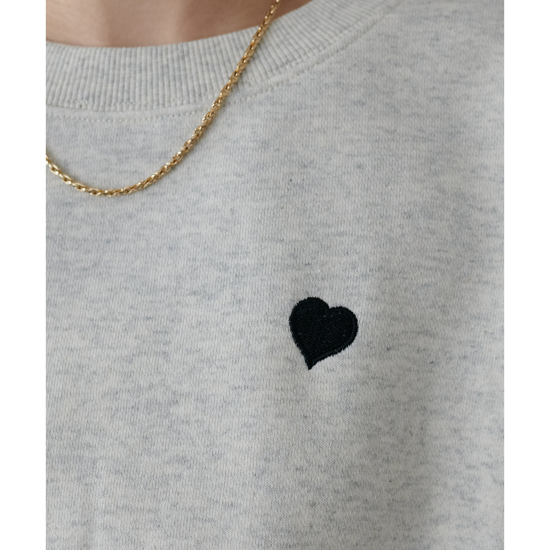 WEB限定/新色追加】ハート刺繍スウェット | ファッション通販