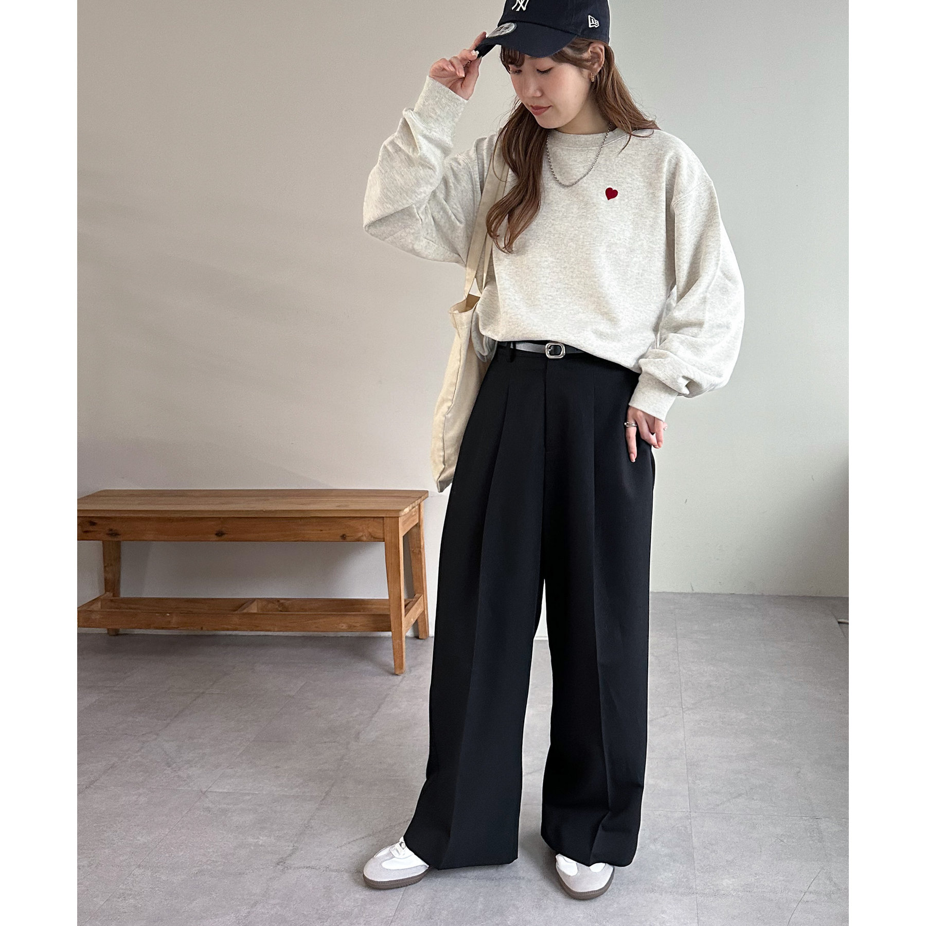 NKNIT 130 ハートスウェット NKNIT ンニット pattern knit ハートニット キッズ130