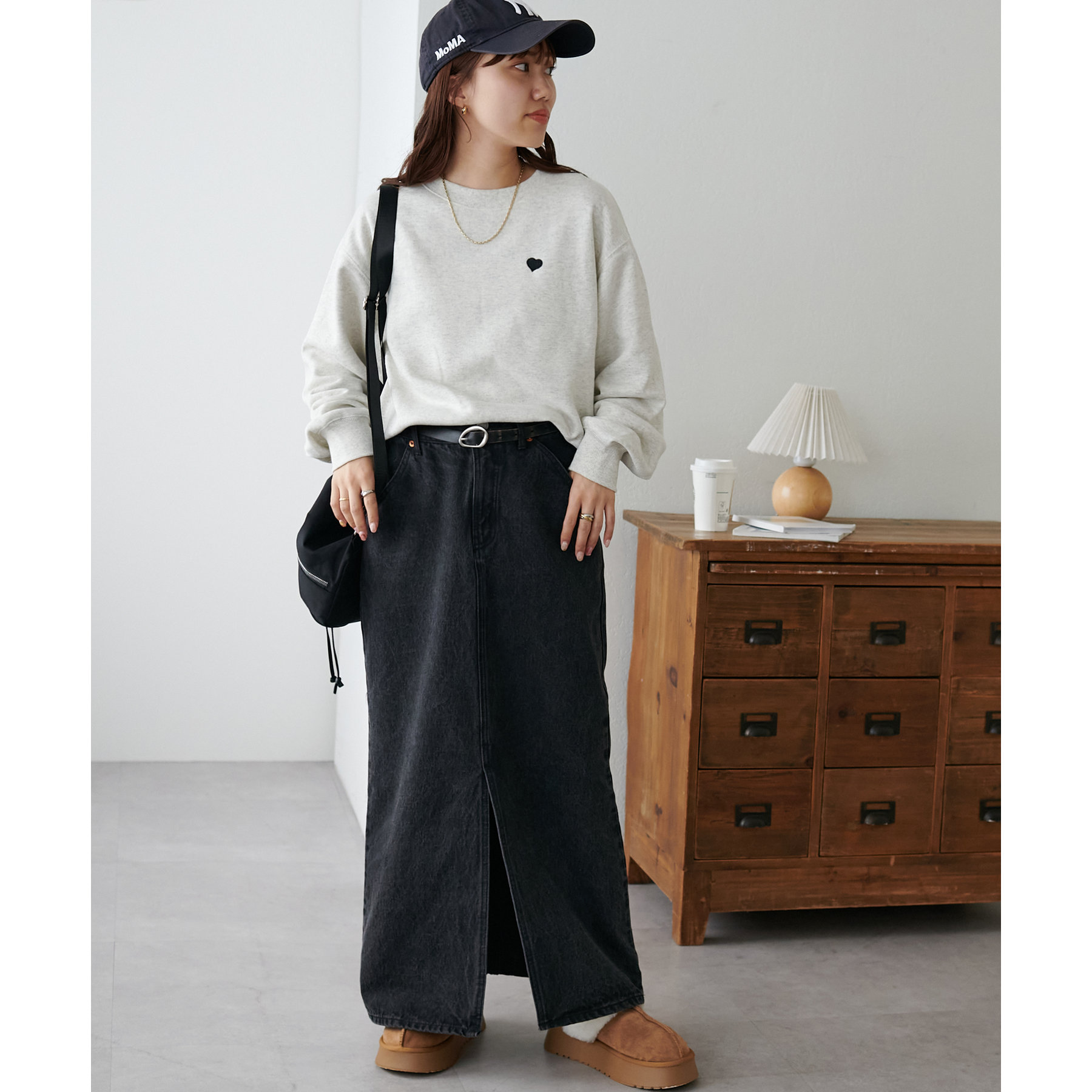 WEB限定/新色追加】ハート刺繍スウェット | ファッション通販
