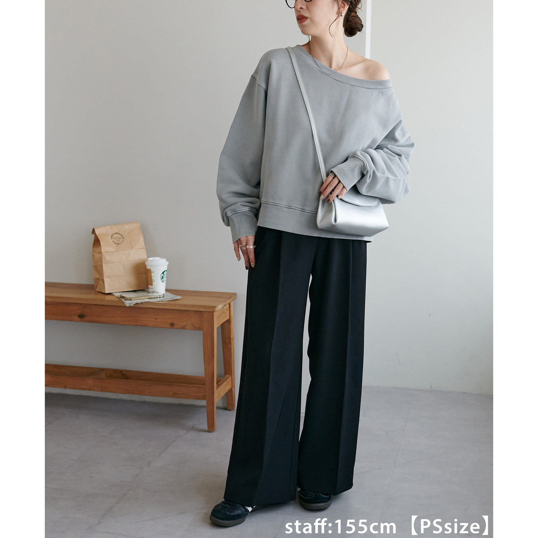 ピグメントワンショルスウェット | ファッション通販サイト NUGU