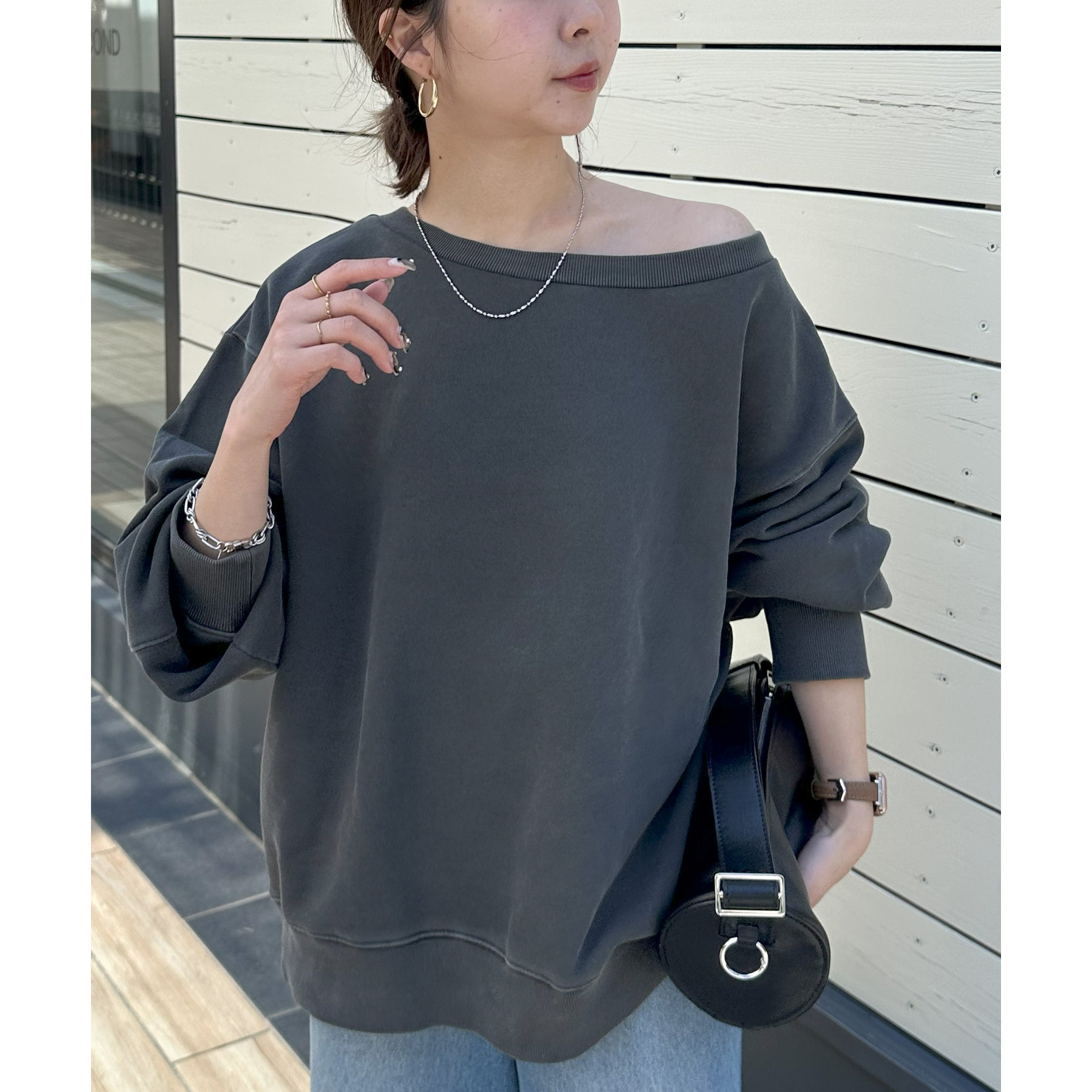 すぐにお届け♪ wtw ワンポイント ピグメント スウェット UNIVERSAL OVERALL/ユニバーサルオーバーオール] 別注