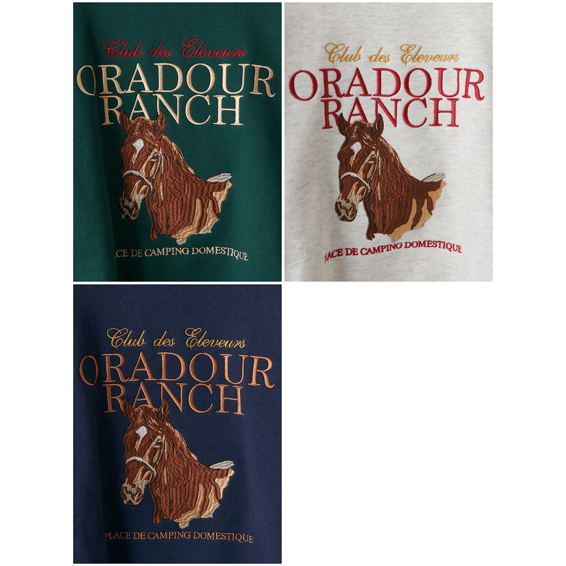 ユニセックス】CHEVAL刺繍スウェット | ファッション通販サイト NUGU