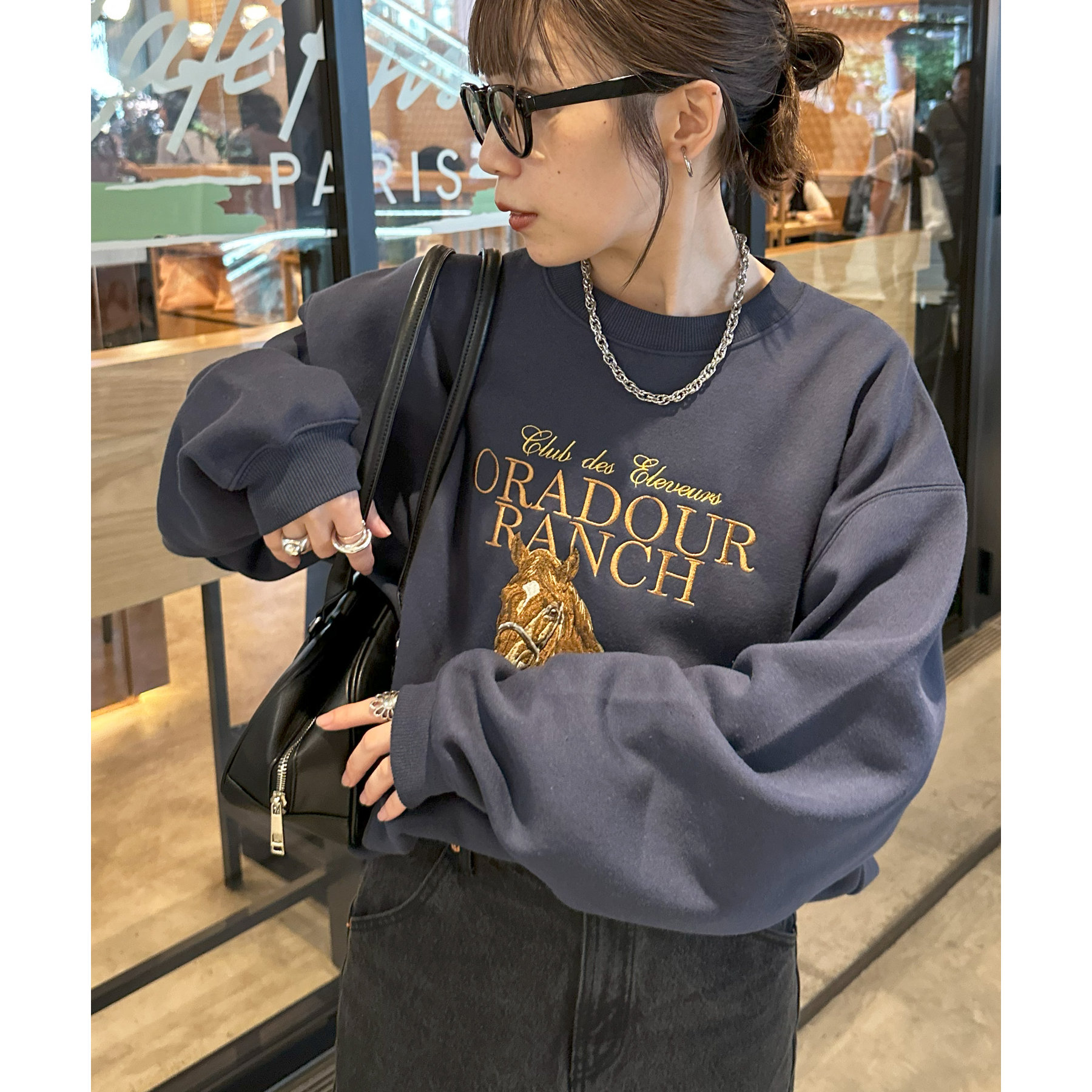 ユニセックス】CHEVAL刺繍スウェット | ファッション通販サイト NUGU