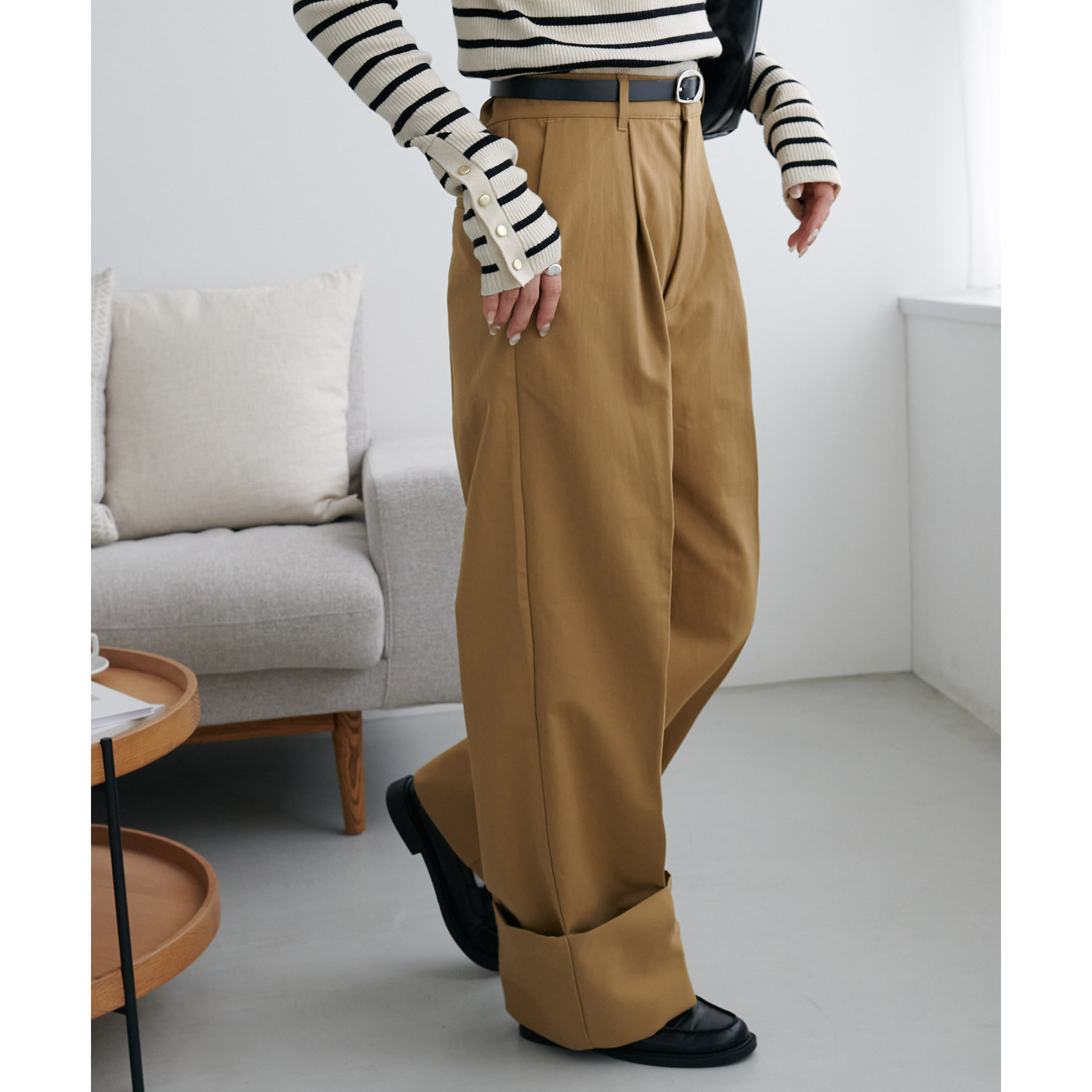 WEB限定】ロールアップチノパンツ | ファッション通販サイト NUGU