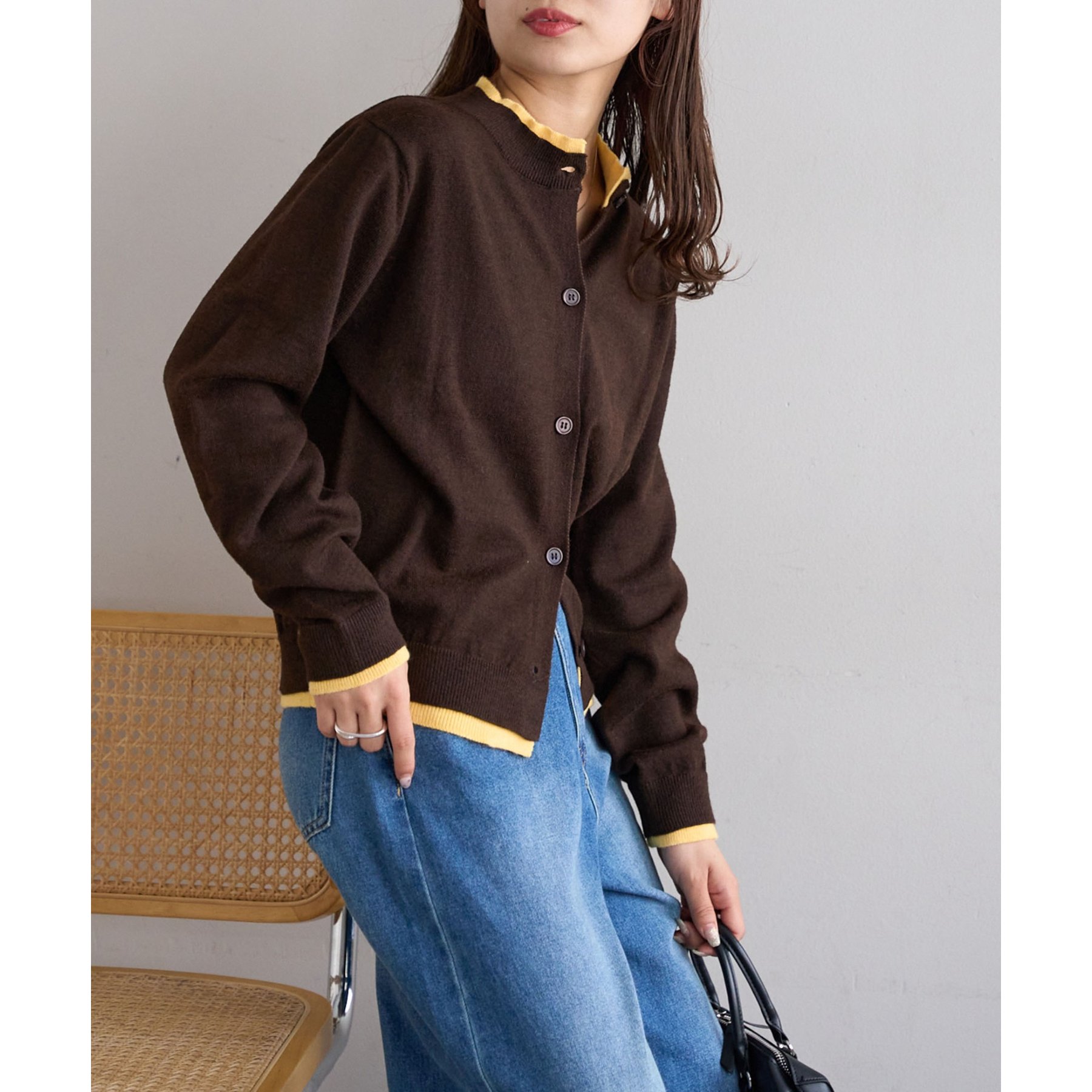 新色追加!/WEB限定】レイヤードカーディガン | ファッション通販サイト