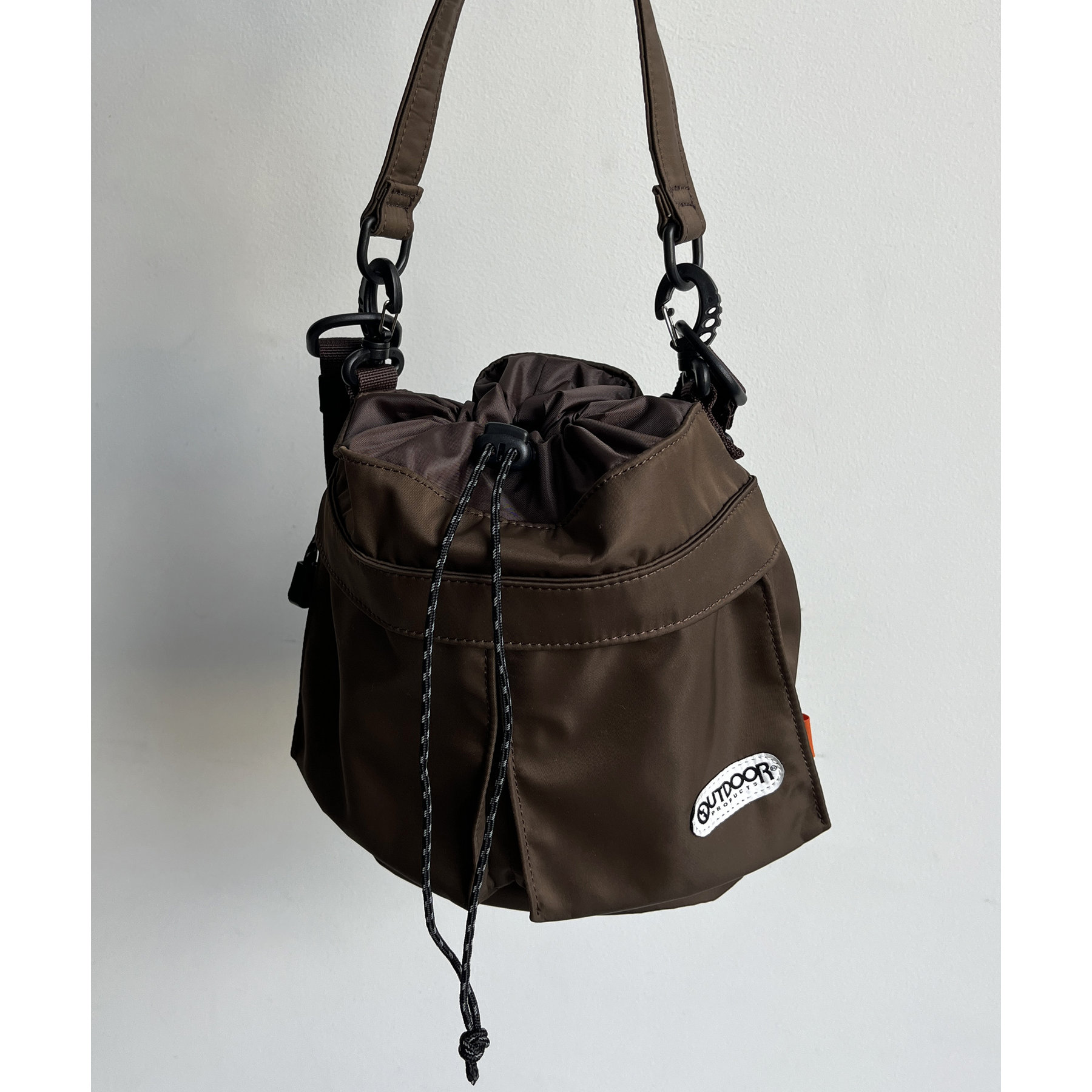 値下げ　未使用　エヌハリ　outdoor 巾着バック OUTDOOR PRODUCTS】巾着ショルダー | ファッション通販サイト NUGU