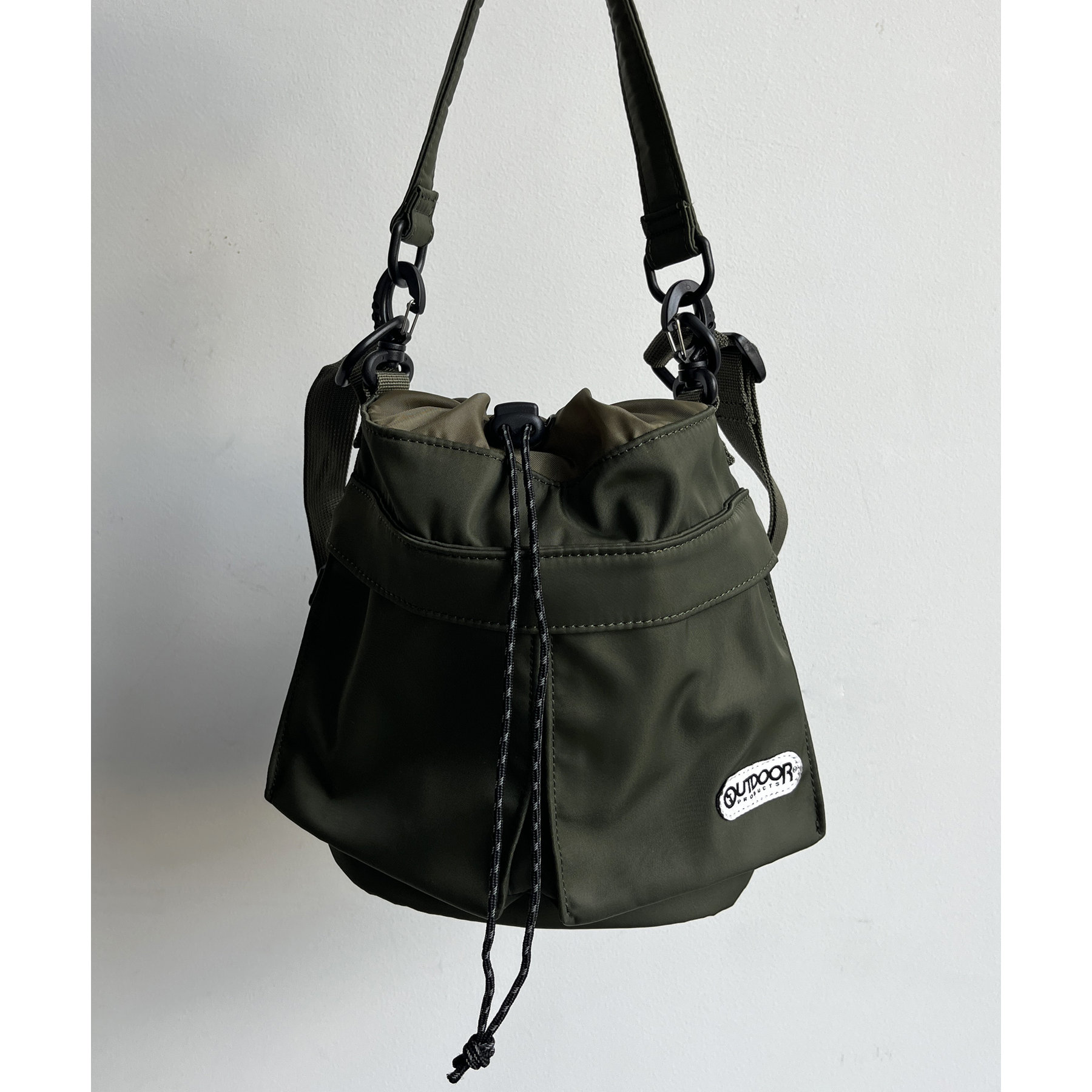 値下げ　未使用　エヌハリ　outdoor 巾着バック nh-outdoorproducts-pouch-012-