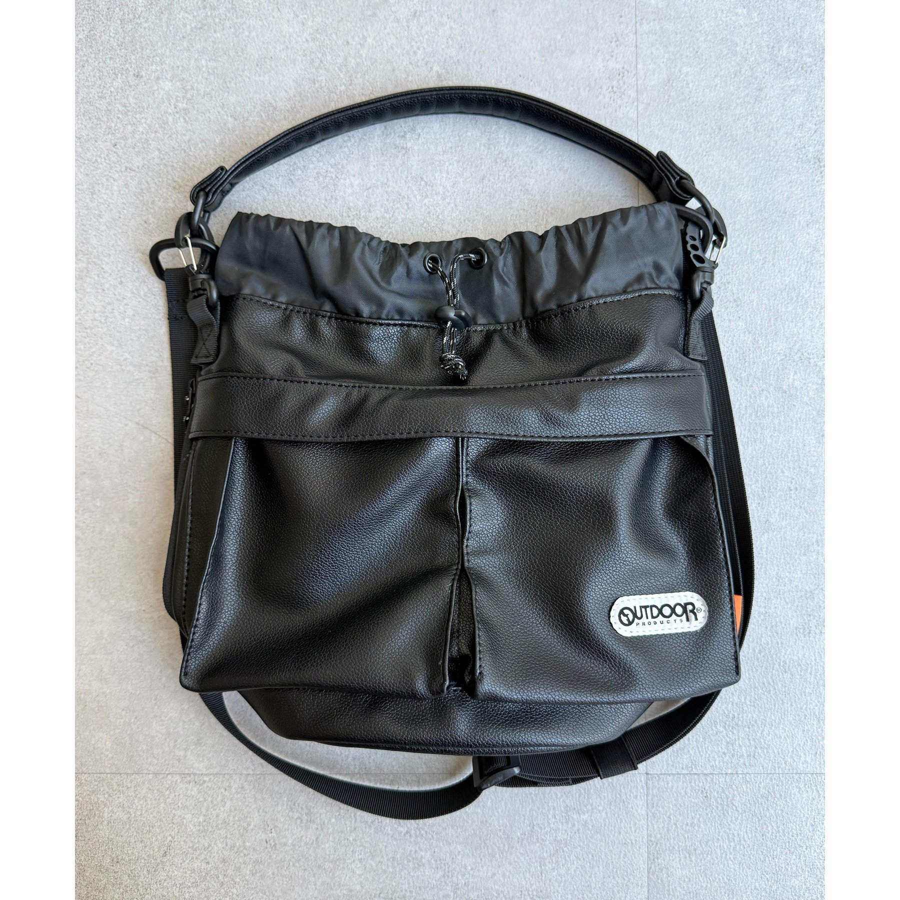 値下げ　未使用　エヌハリ　outdoor 巾着バック OUTDOOR PRODUCTS】巾着ショルダー | ファッション通販サイト NUGU