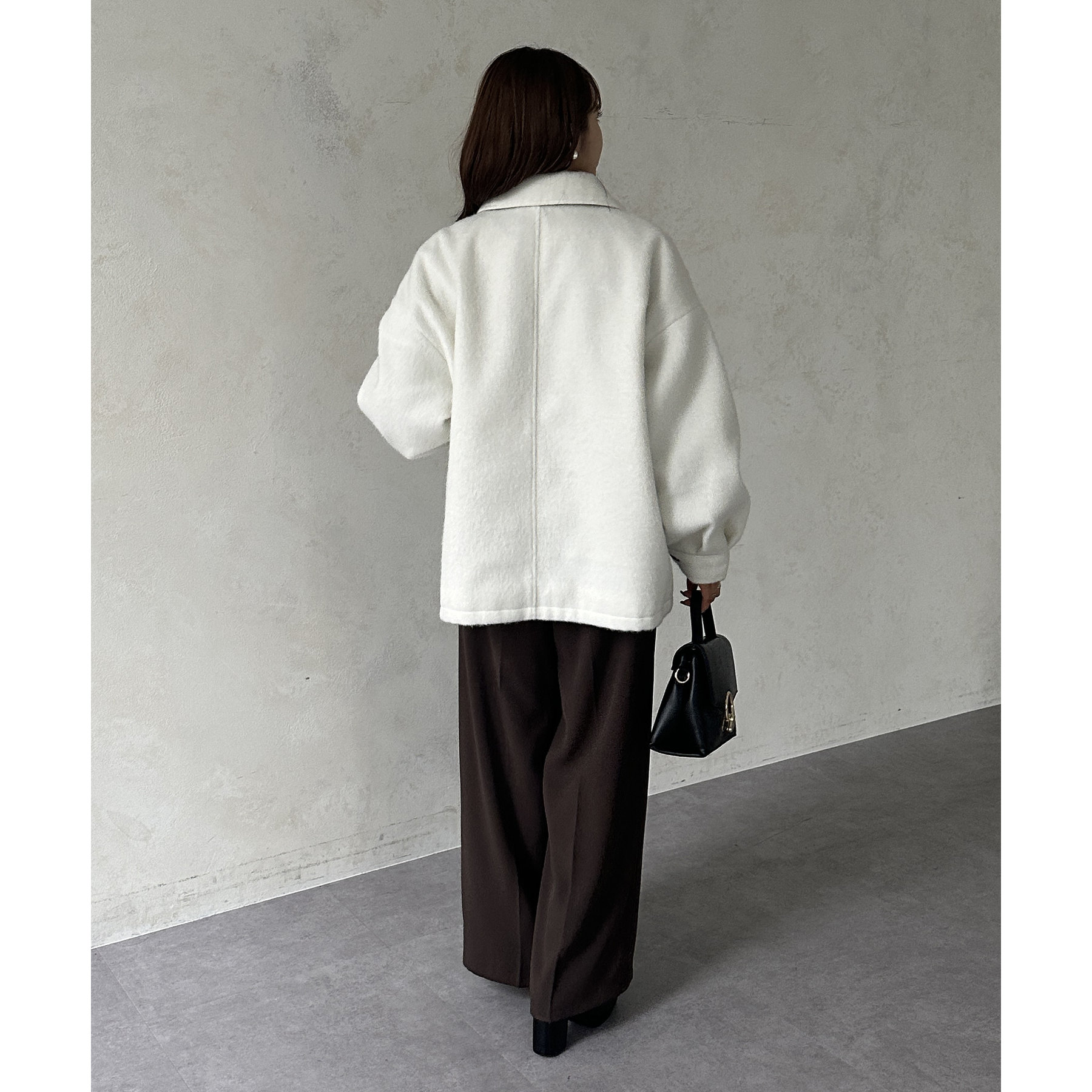 シャギーダブルジップミドルブルゾン | ファッション通販サイト NUGU