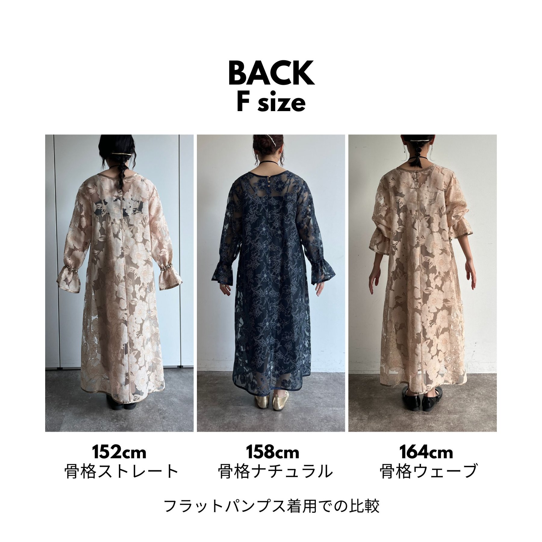 LOULOU WILLOUGHBY】オーガンジーフラワー刺繍ワンピース