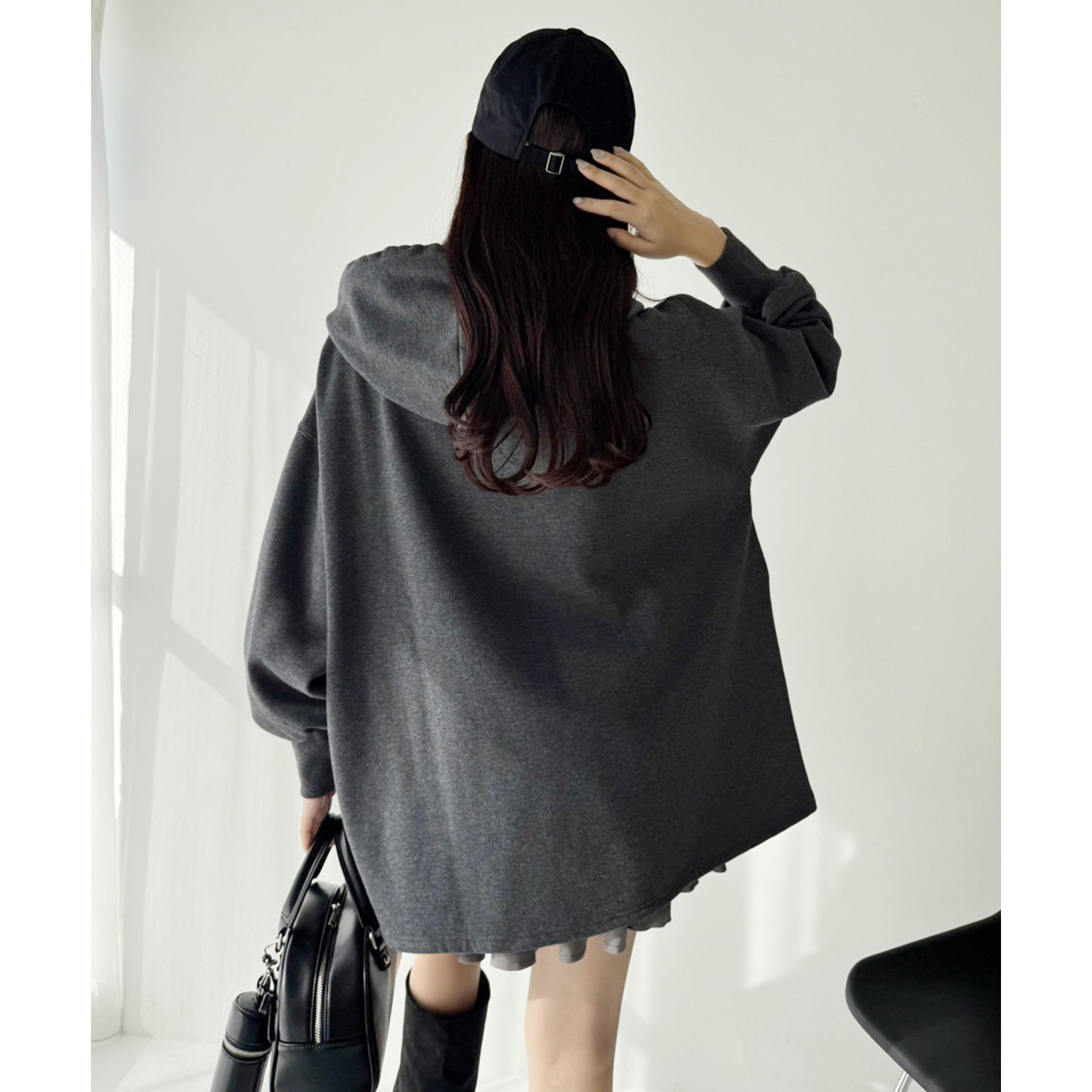 ビッグシルエットジップパーカー／裏毛 | ファッション通販サイト NUGU