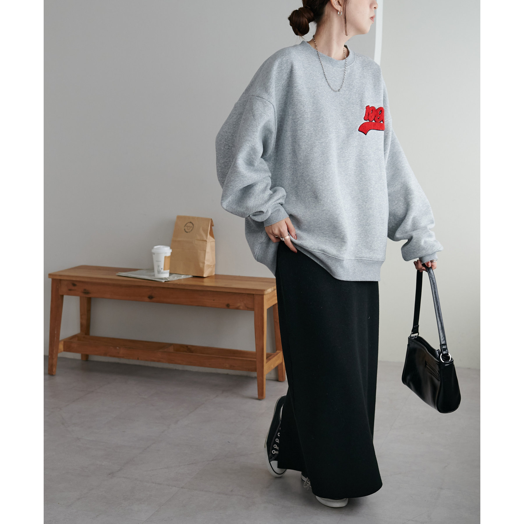 ユニセックス】サガラワンポイント刺繍スウェット | ファッション通販