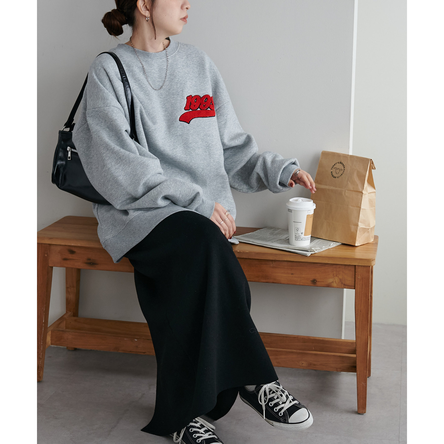 ユニセックス】サガラワンポイント刺繍スウェット | ファッション通販