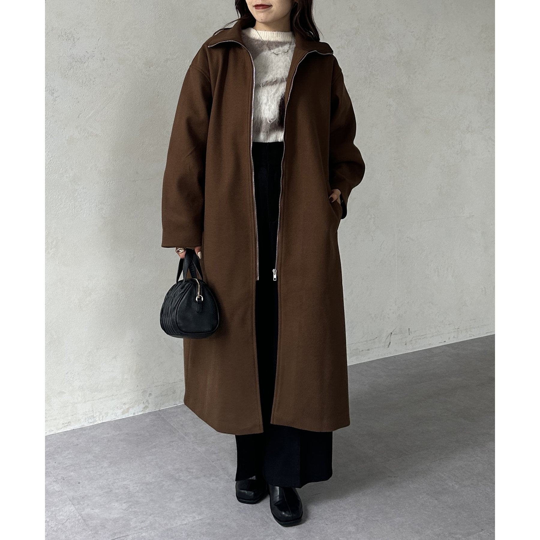 GOLDジップタックパンツ | ファッション通販サイト NUGU