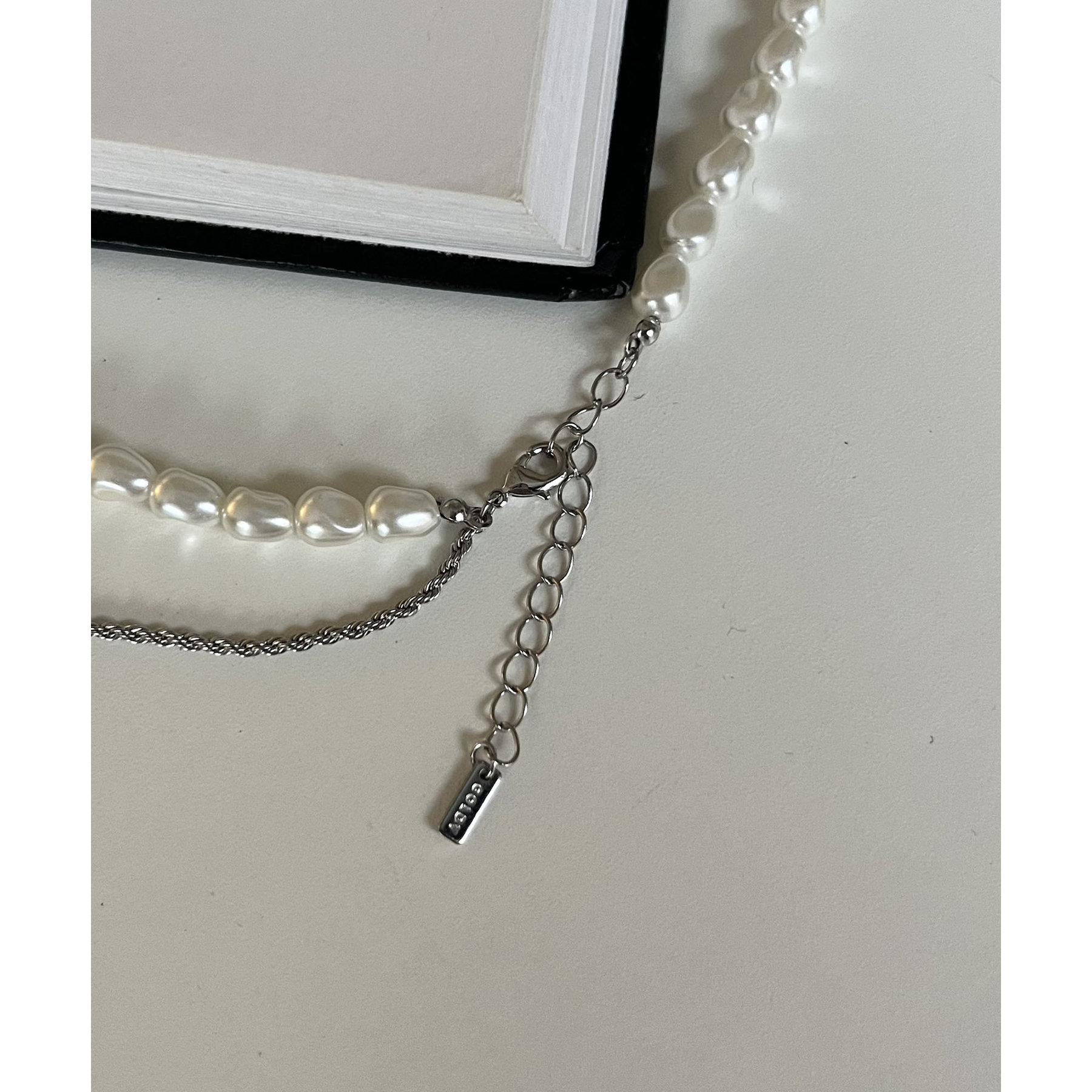 CHANEL パールアメジストチェーンネックレス シャネル CHANEL ネックレス ペンダント チェーンネックレス