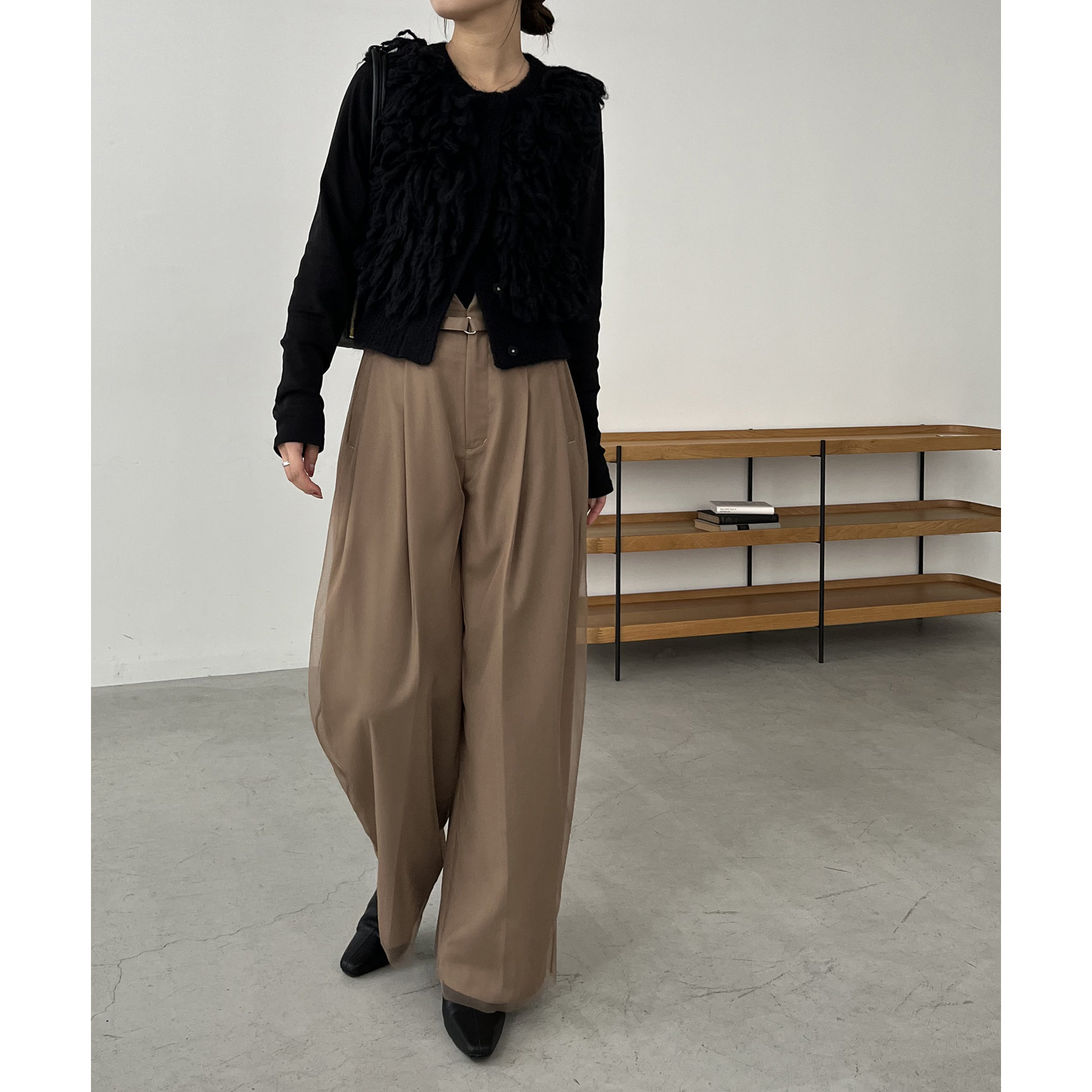 チュールレイヤードパンツ | ファッション通販サイト NUGU
