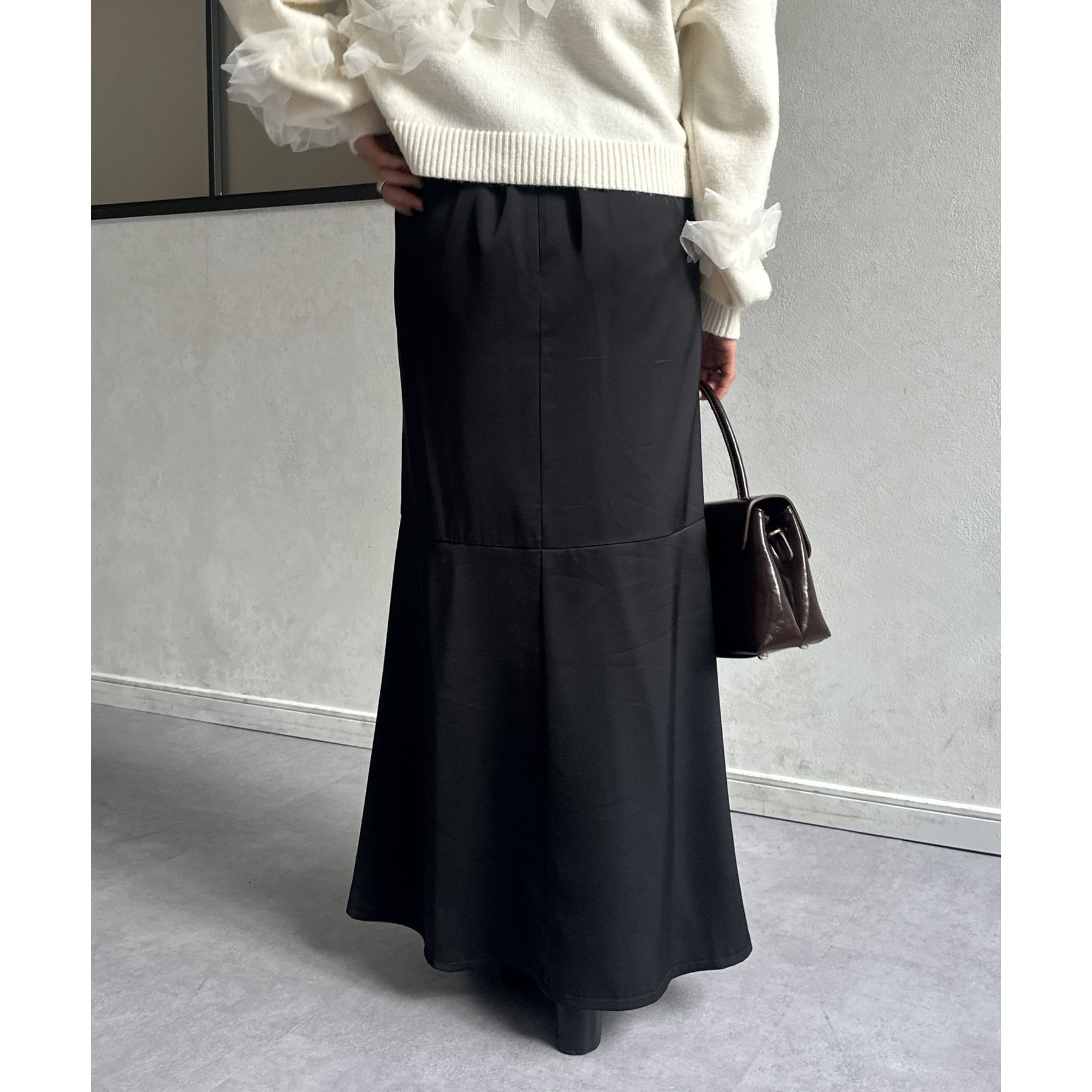 Thevon スカート サテンマーメイドスカート : ZOZOTOWN Yahoo!店