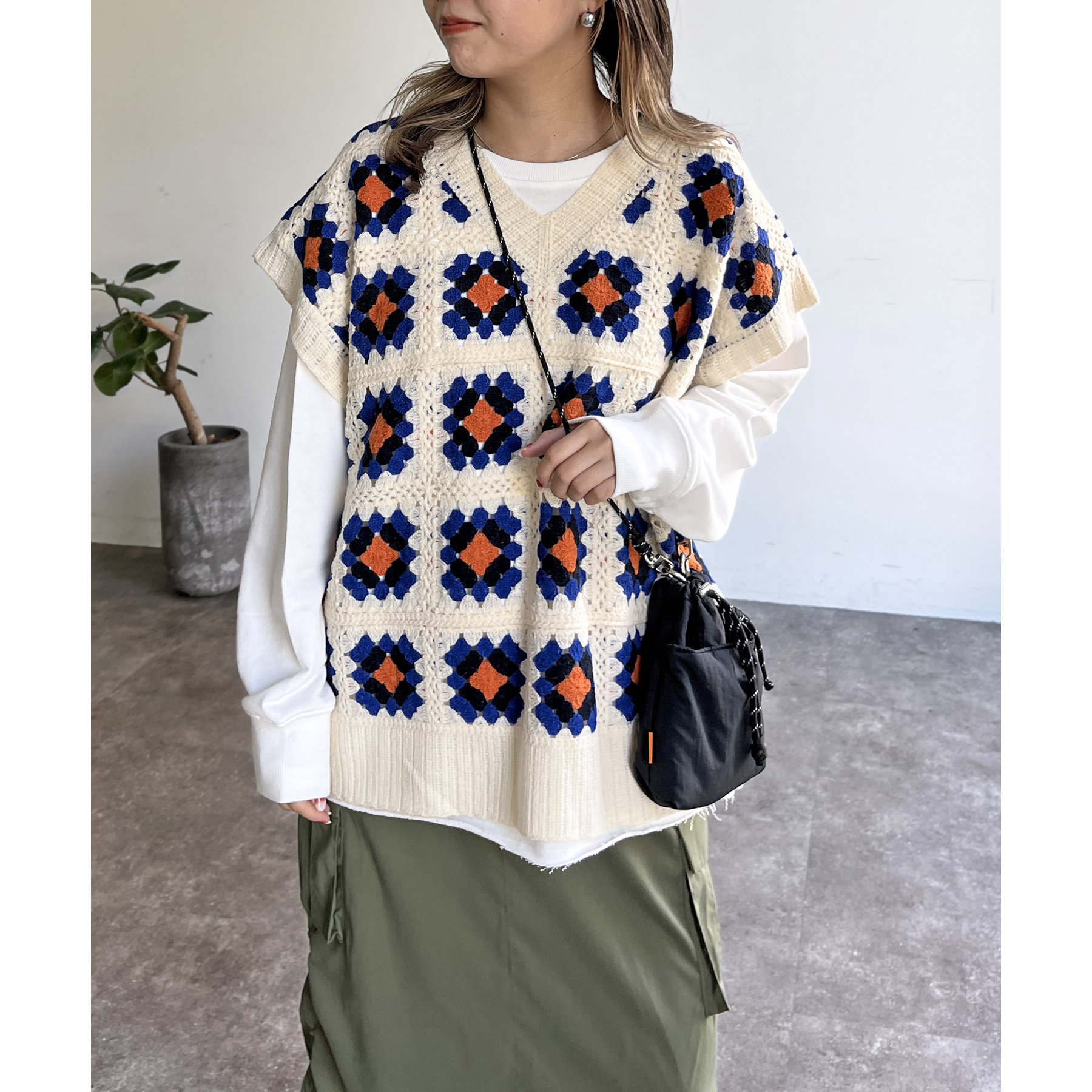 クロシェベストセットプルオーバー | ファッション通販サイト NUGU
