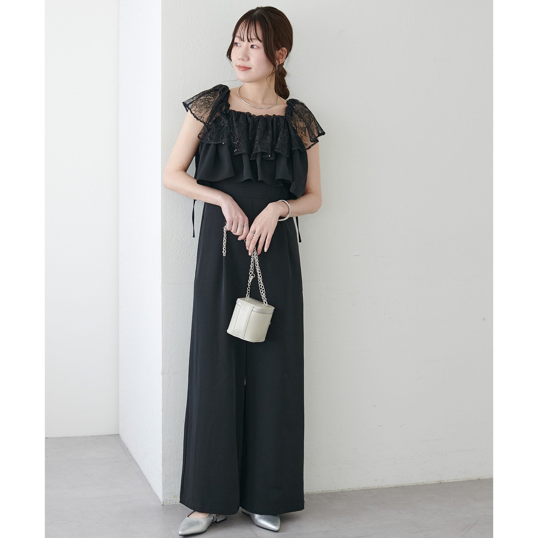 新品未使用✨MACHATT オールインワン ボリュームスリーブ オケージョン M 人気沸騰中オンラインセレクトブランド 【machatt/マチャット