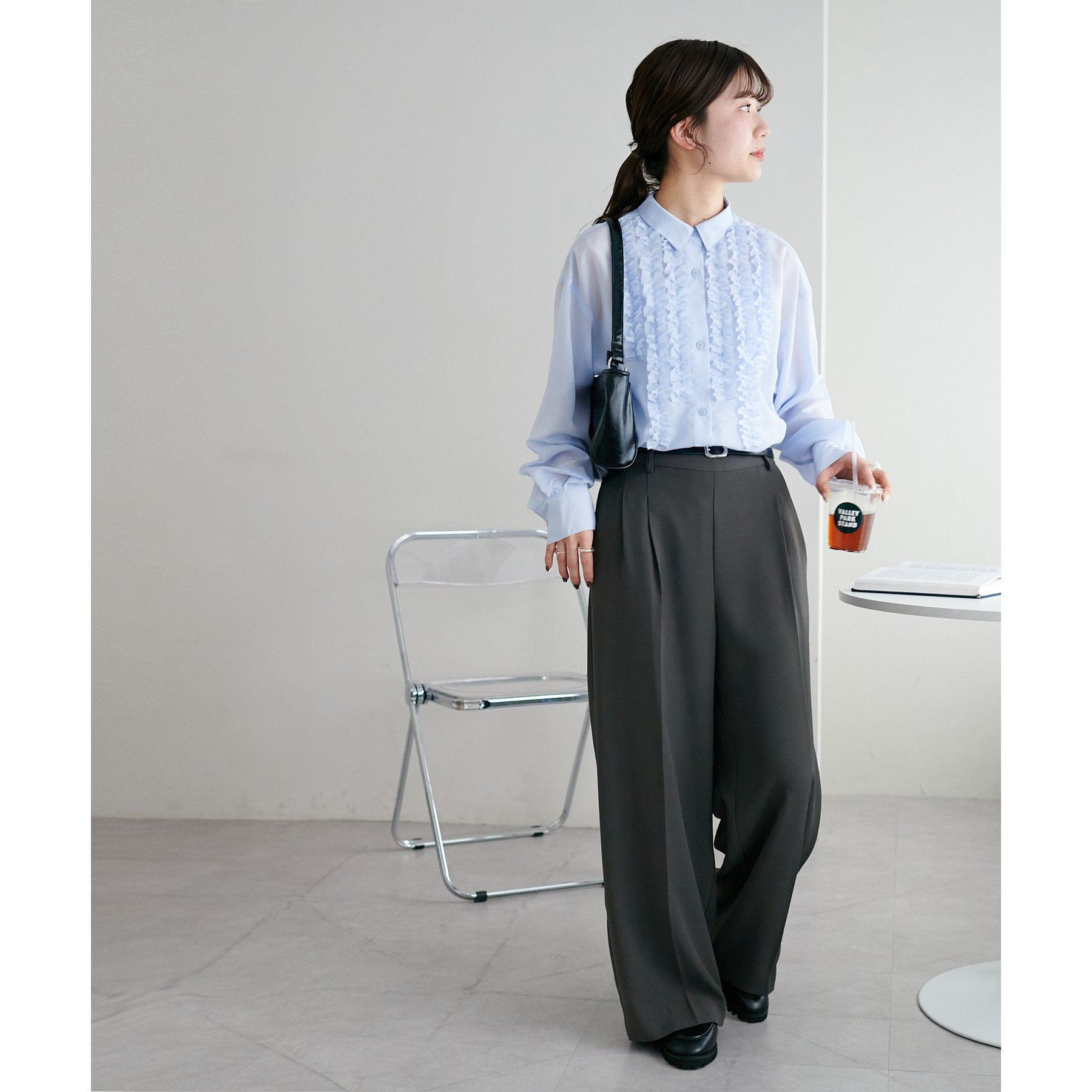 フロントフリルシャツ | ファッション通販サイト NUGU