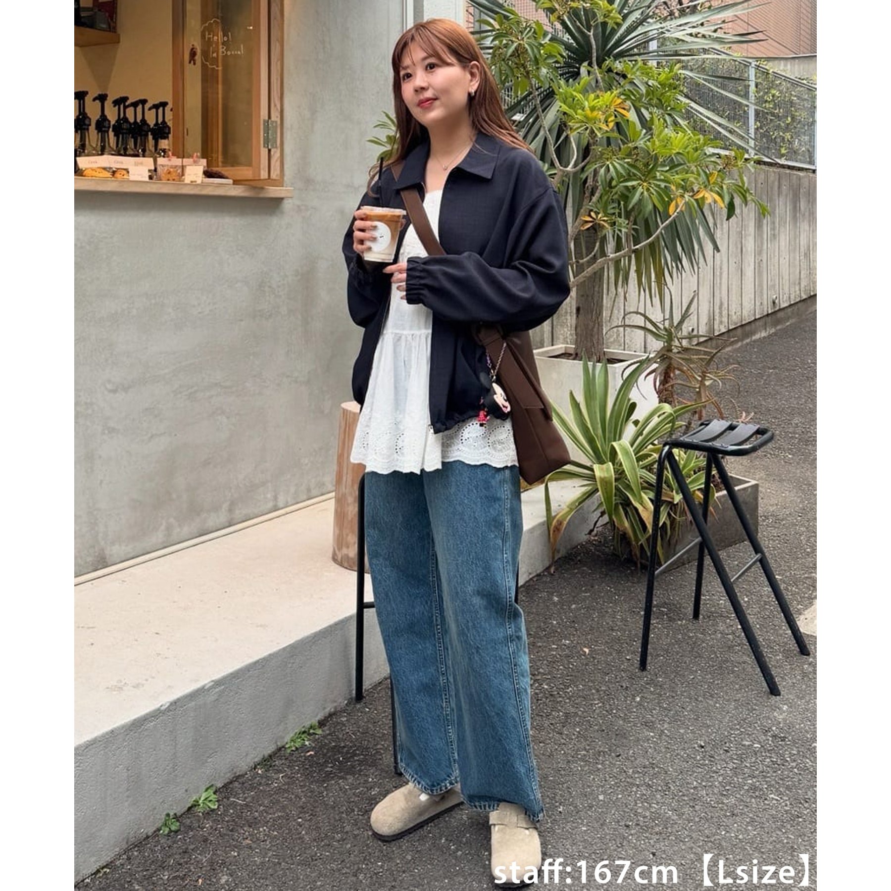 ビンテージ加工デニムストレートパンツ | ファッション通販